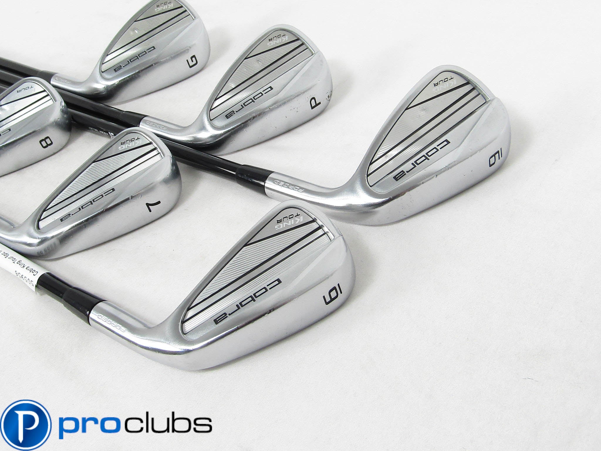 COBRA KING TOUR FORGED IRONS 6-PW,GW GRAPHITE MMT 85 STIFF FLEX #505956 - Image 2