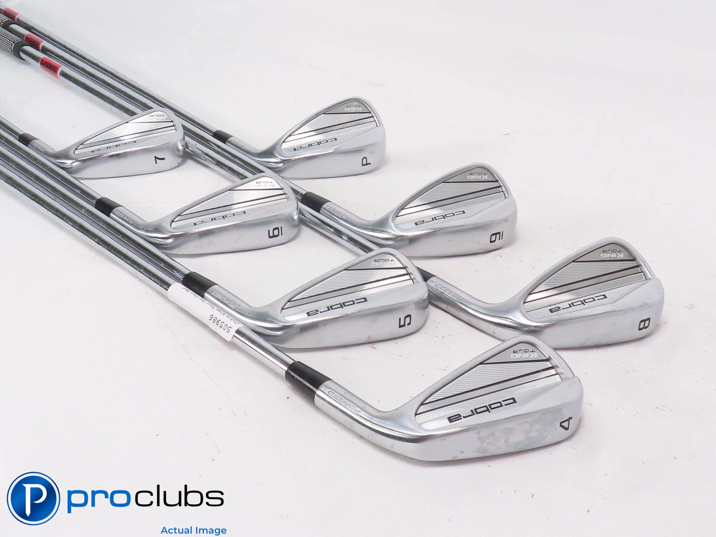 Cobra '24 King Tour 4-PW Iron Set - KBS $Taper 120 Stiff Flex Steel 505986 - Image 2