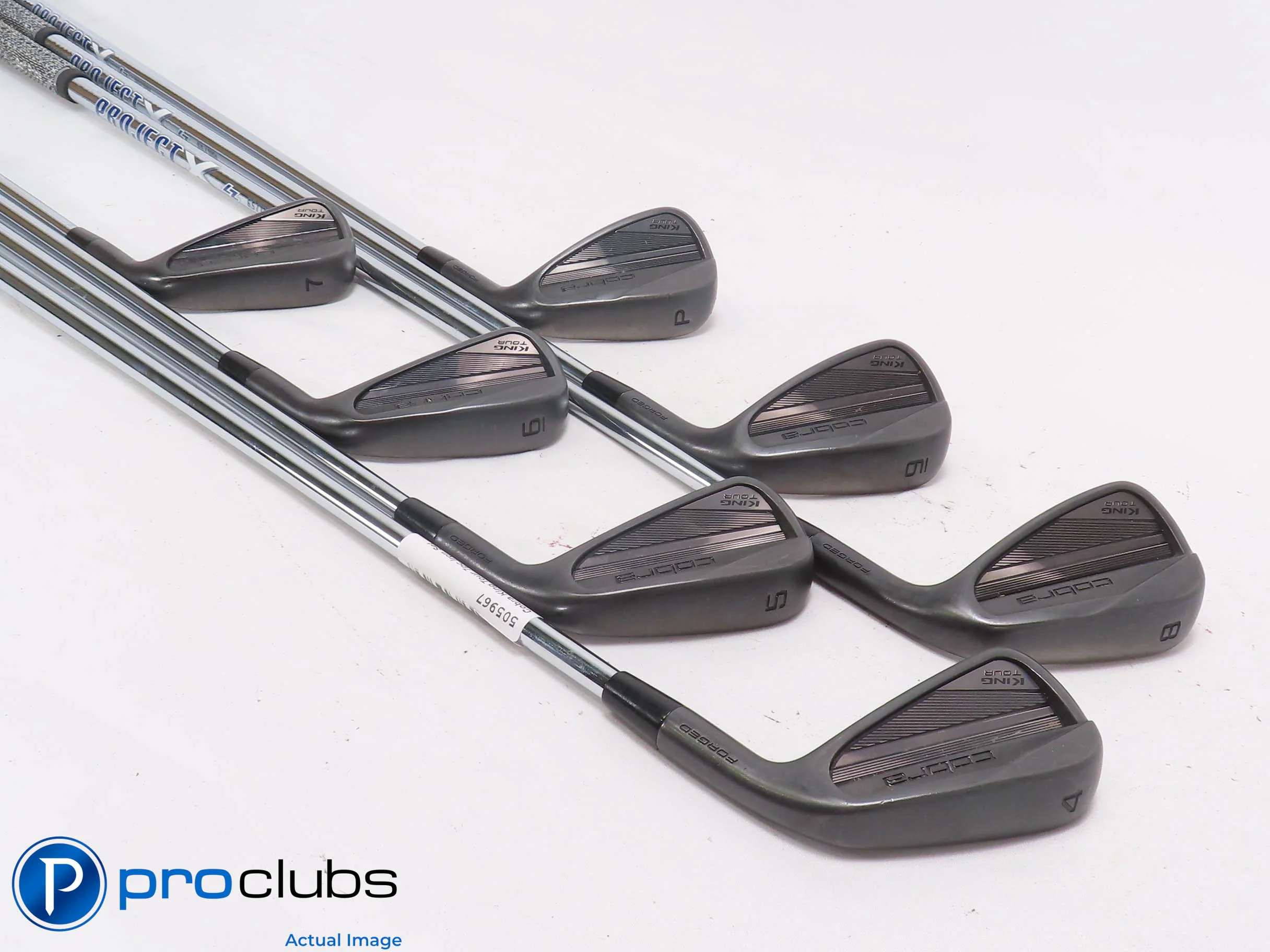 Nice Cobra '24 King Tour 4-PW Iron Set - Project X LZ 6.5 X-Flex -1/2" 505967 - Image 2