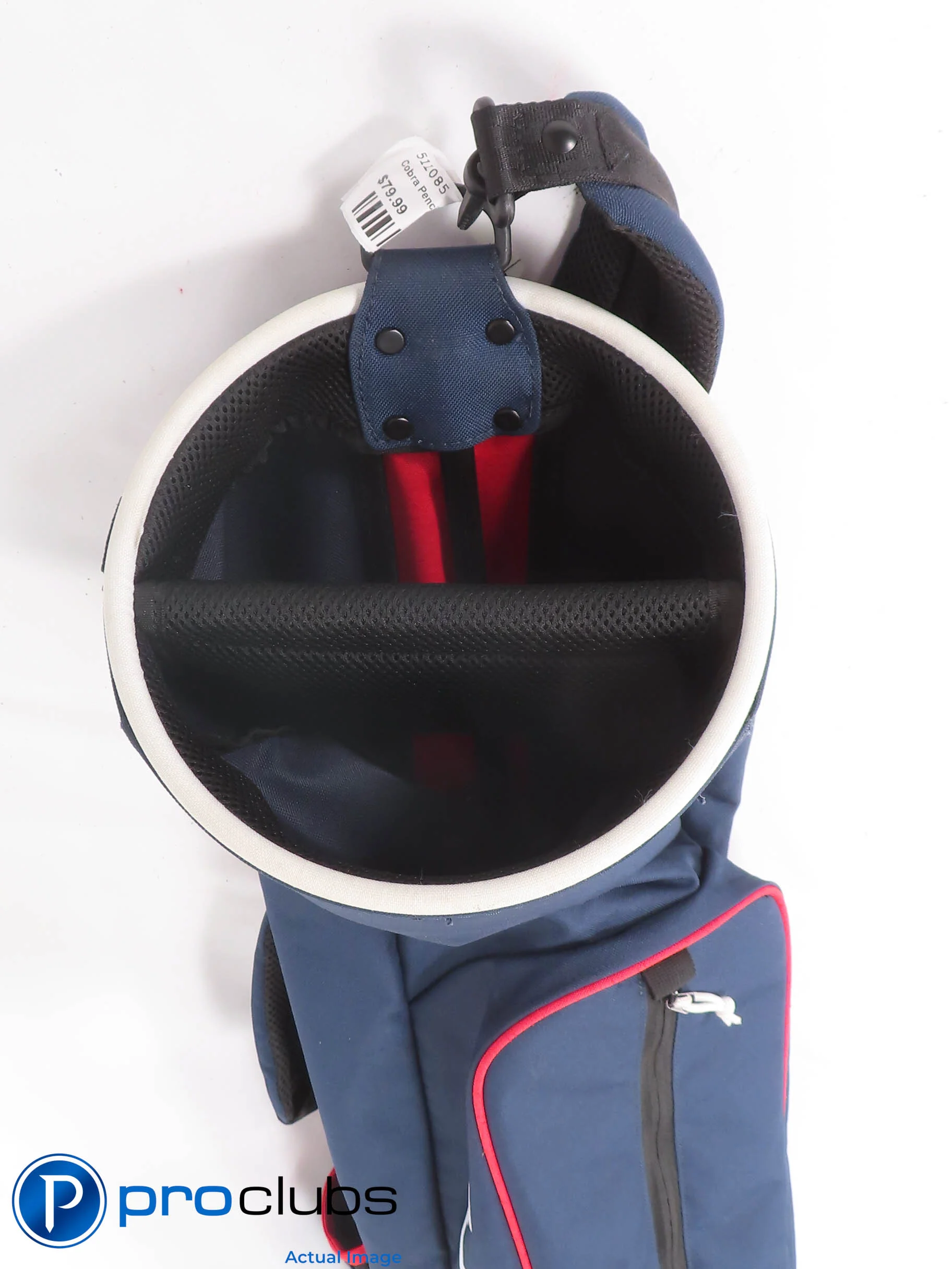 Nice Cobra Pencil Sunday Carry Bag - Navy / Red 511085 - Image 3