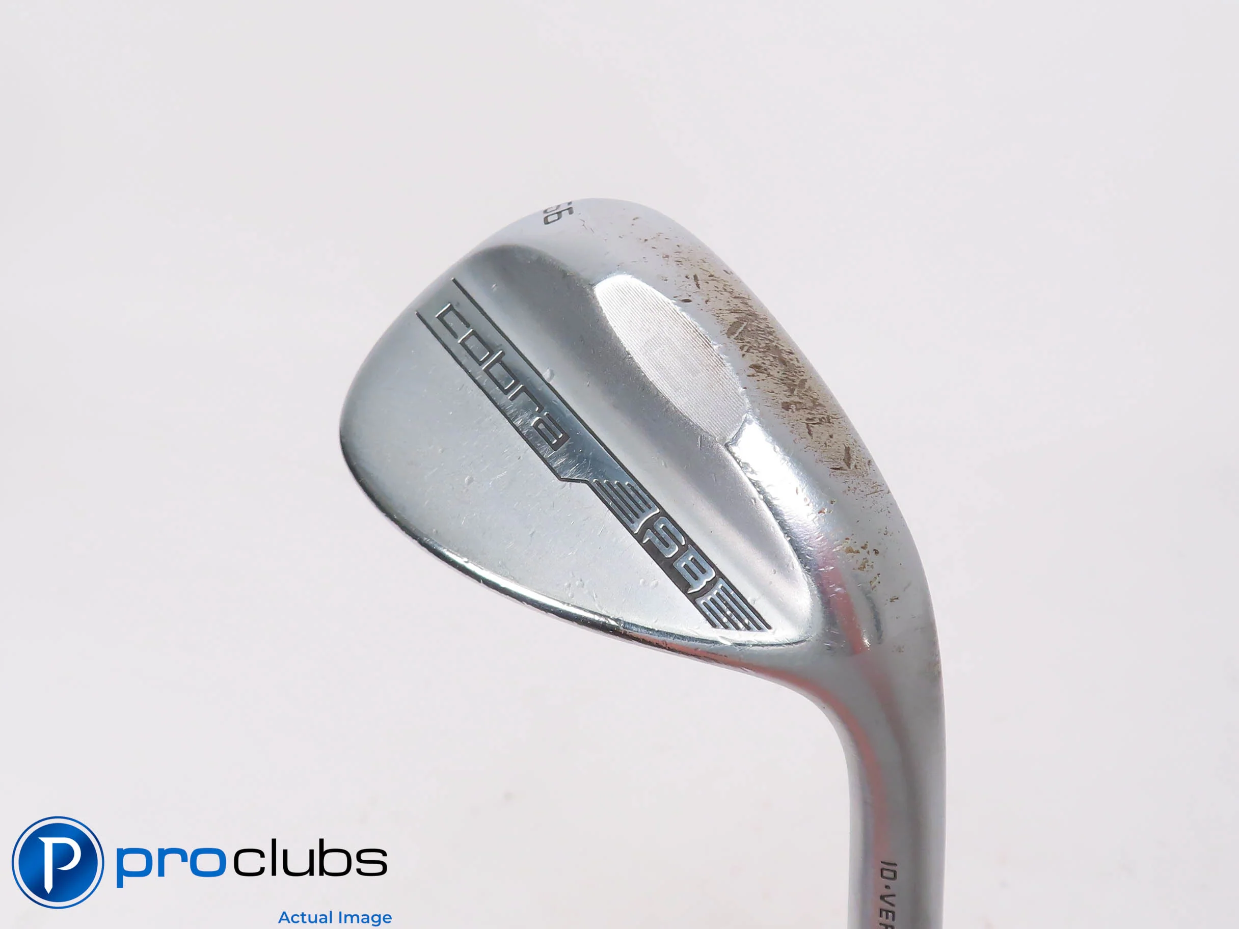 Cobra SB Chrome (10)56* Wedge Versatile-Grind - KBS 125 Stiff Flex Steel 505259