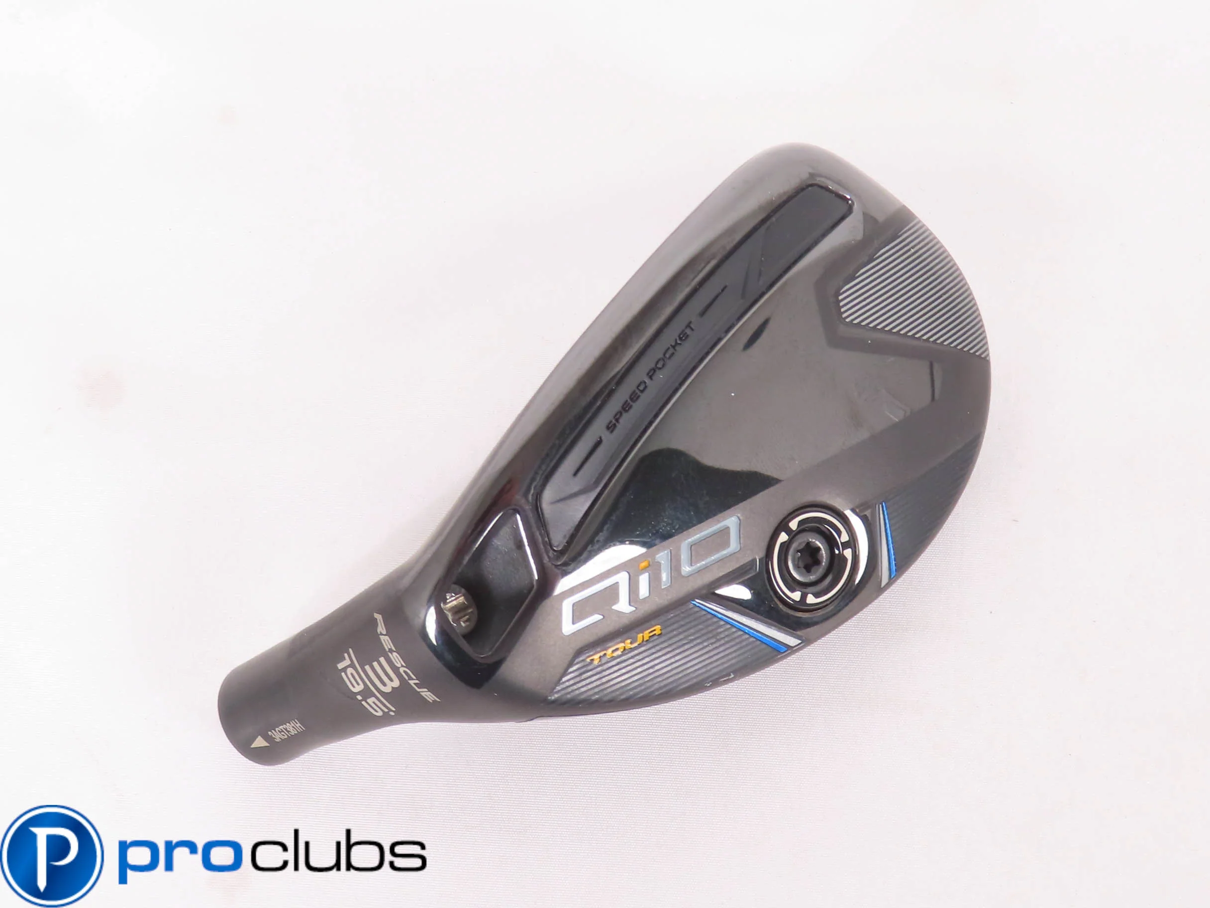 Excellent! Left Handed TaylorMade Qi10 Tour Rescue 19.5* 3 Hybrid - Head 470476