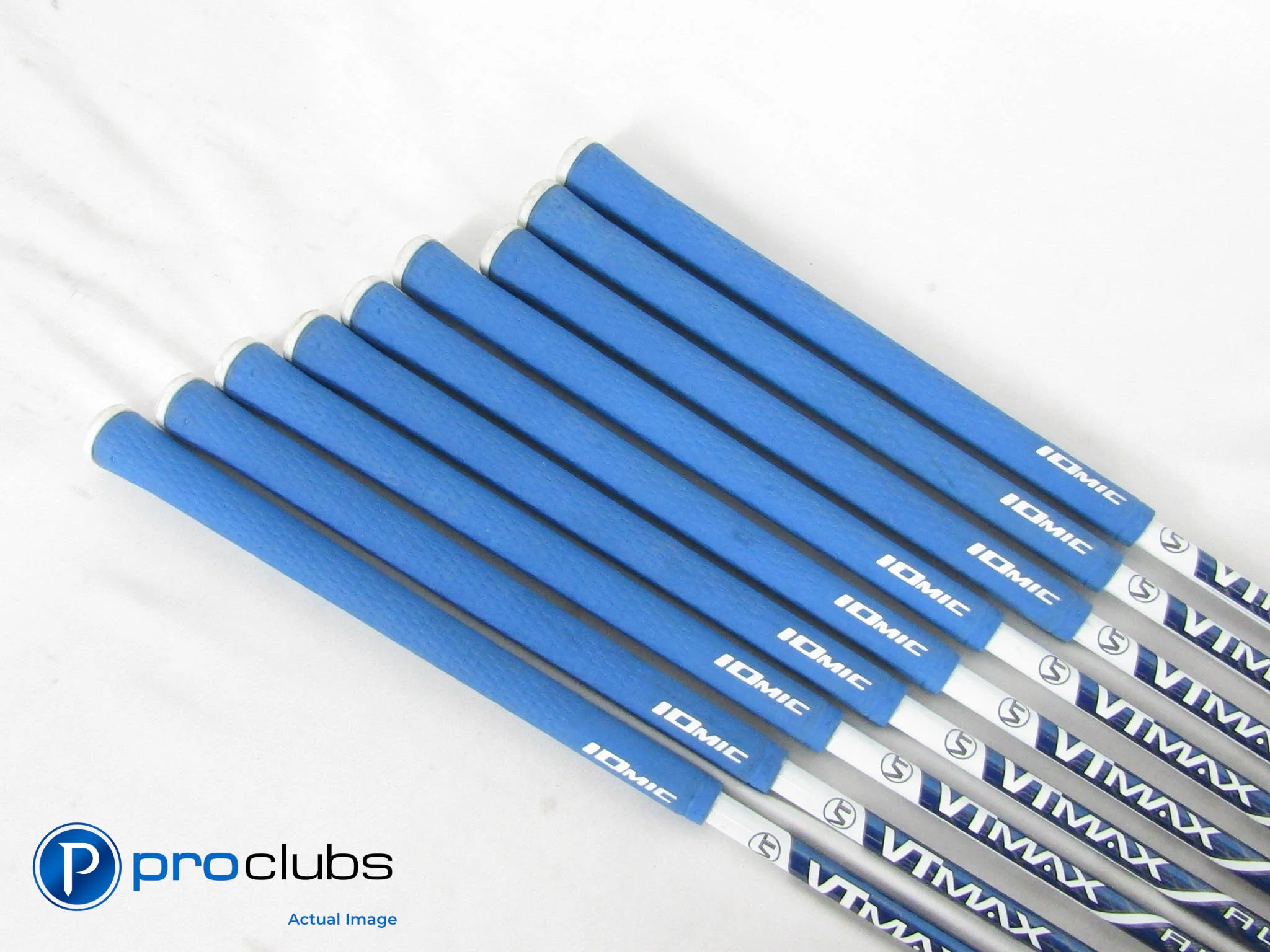 9pc Flynn Golf VT Max Alto Graphite JR Iron Shaft Set .370" Tip #512998 - Image 2
