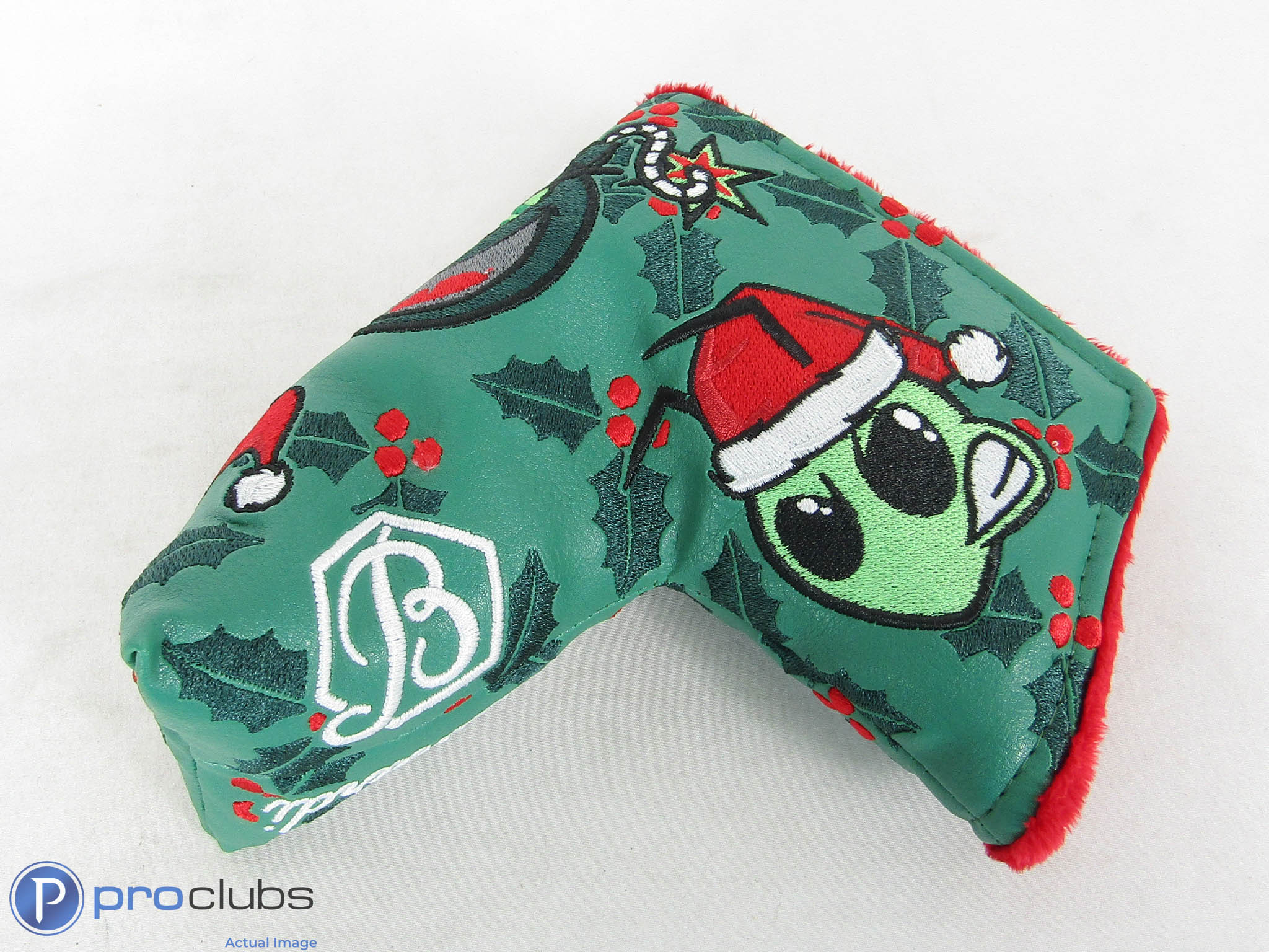 New! Bettinardi Holiday Santa Hat Multi Icon Blade Putter Headcover - 506479