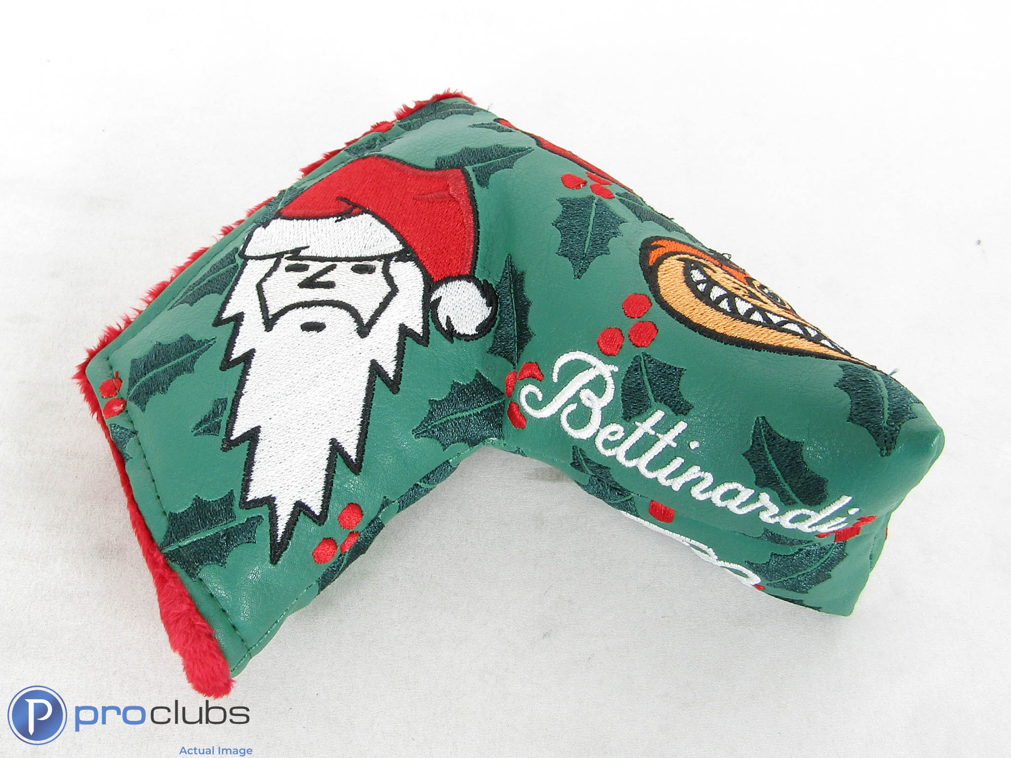 New! Bettinardi Holiday Santa Hat Multi Icon Blade Putter Headcover - 506479 - Image 2