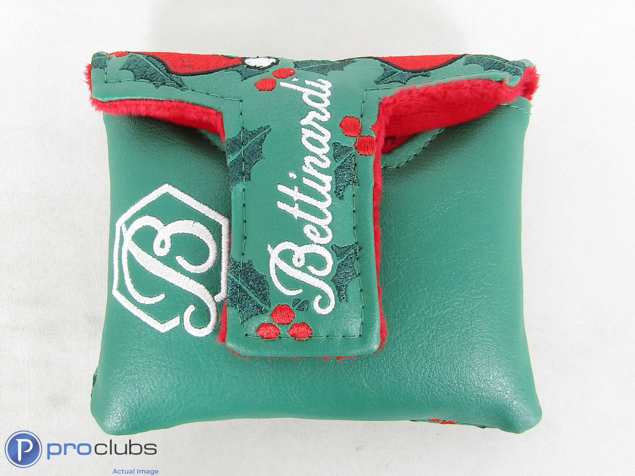 New! Bettinardi Holiday Santa Hat Multi Icon Mallet Putter Headcover - 506305 - Image 2
