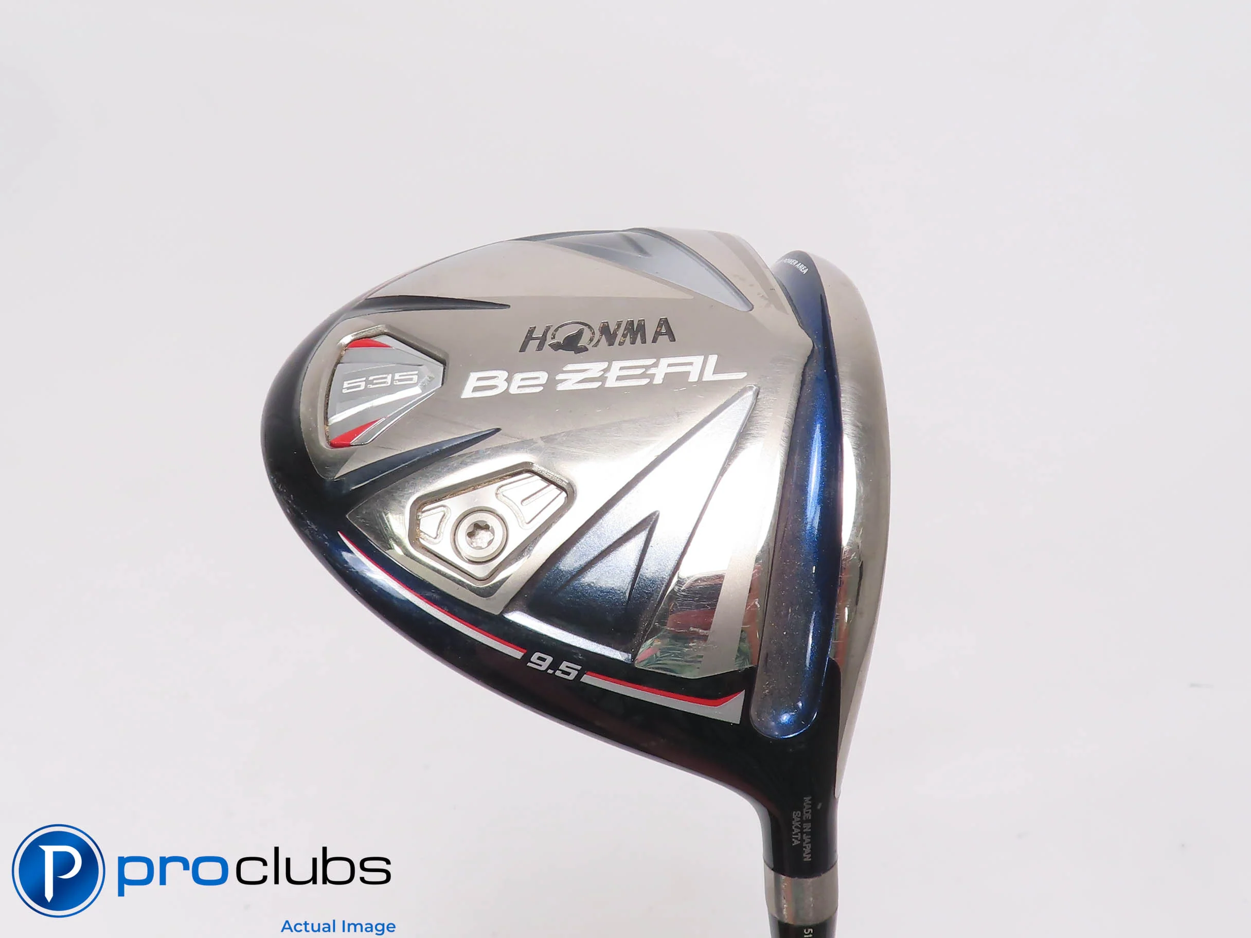 Nice Honma Be ZEAL 535 9.5* Driver - Honma Vizard 48 Regular Flex 512010