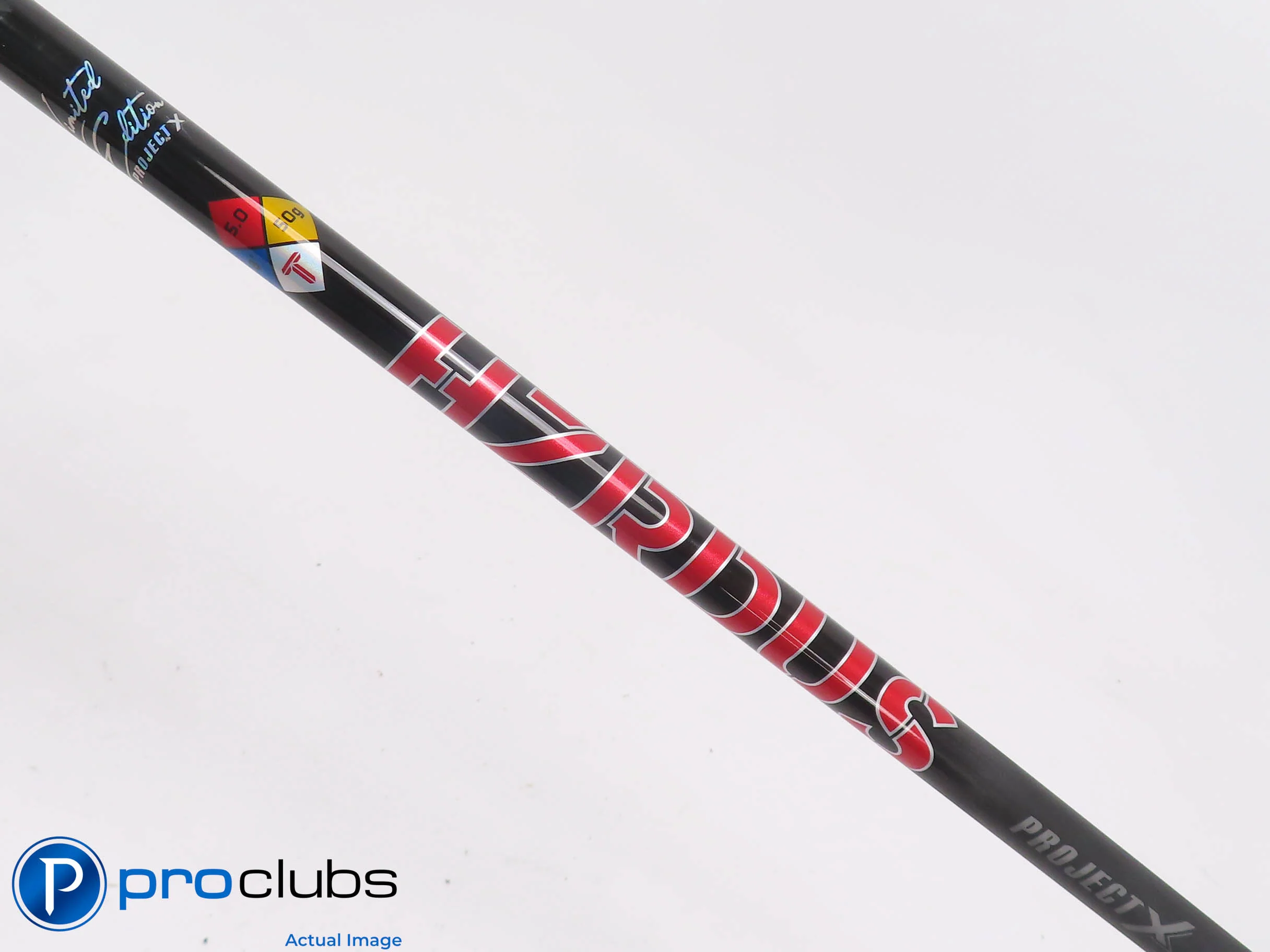 HZRDUS Limited Edition 50g 5.0 Senior Flex Driver Shaft w/TaylorMade Tip #512614