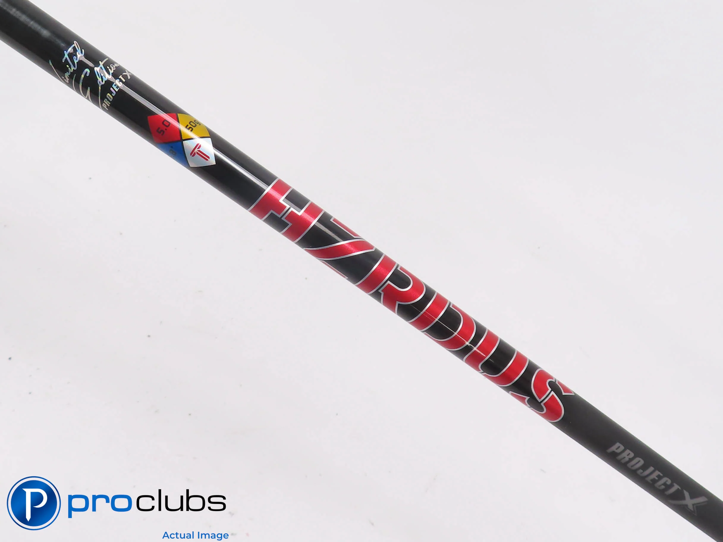 Limited Edition HZRDUS Red 50g Senior Flex Driver Shaft w/ TaylorMade Tip 512606