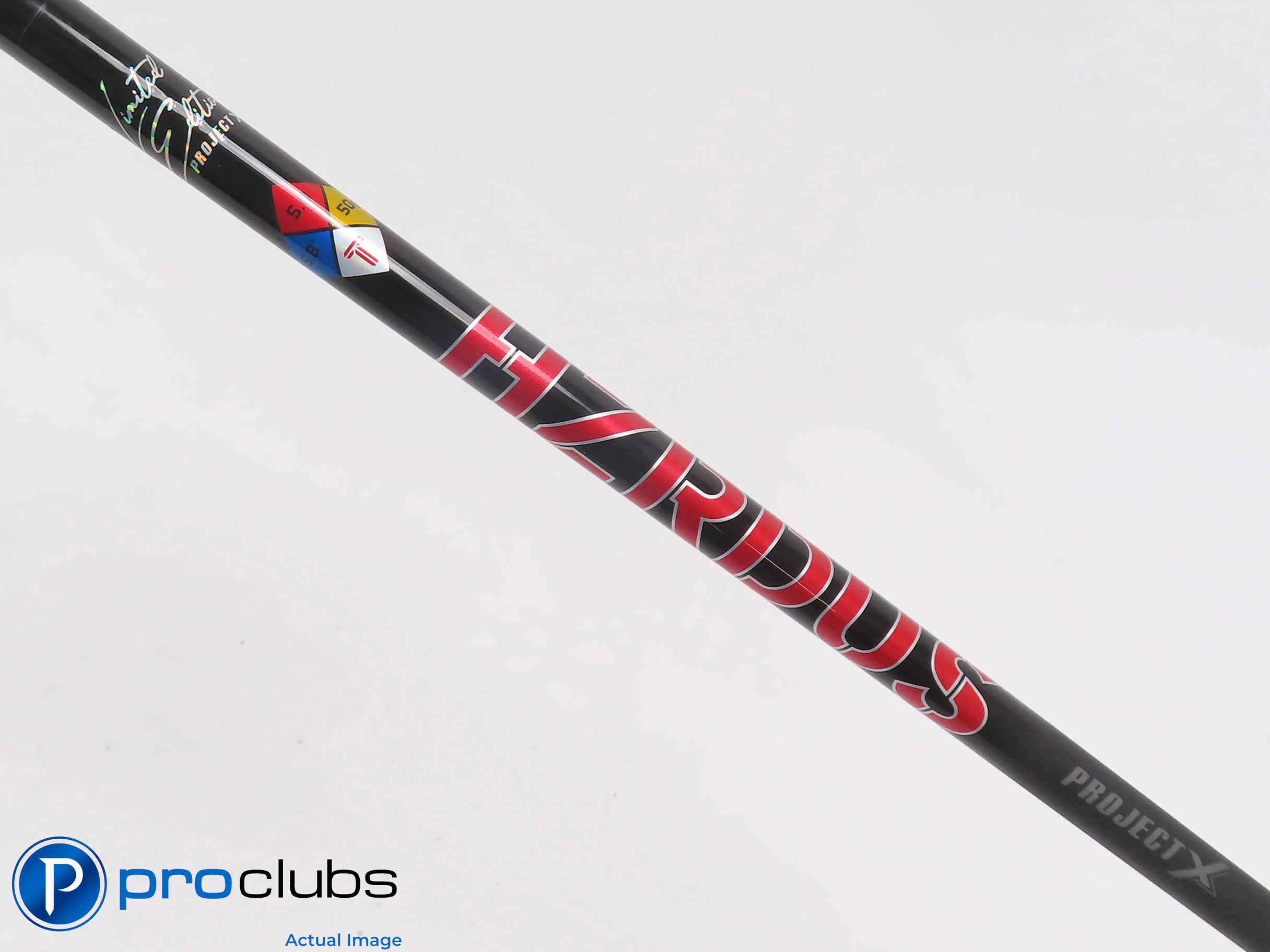 Limited Edition HZRDUS Red 50g Senior Flex Driver Shaft w/ TaylorMade Tip 512609