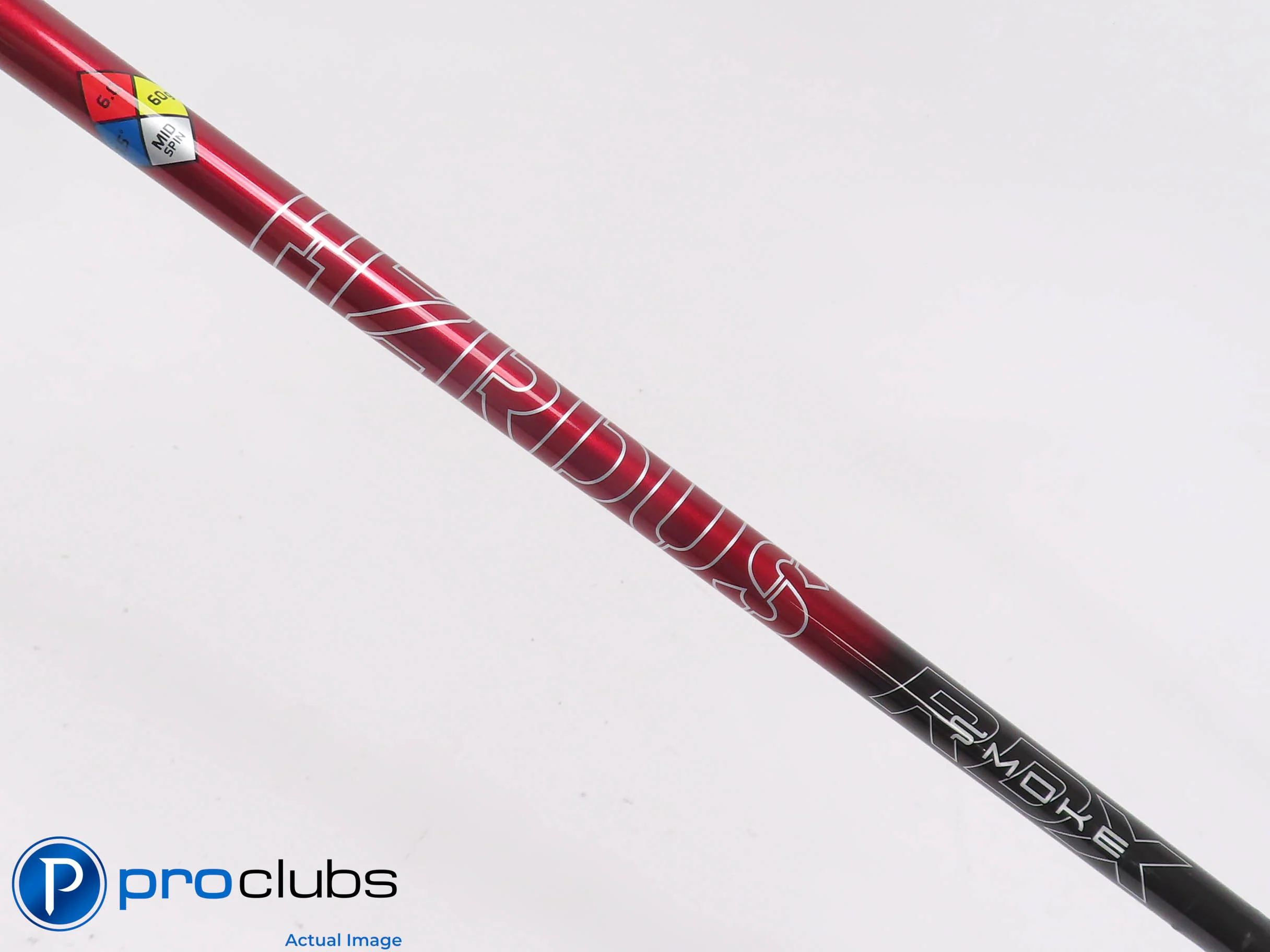 HZRDUS RDX Smoke Red 60g 6.0 Stiff Flex Driver Shaft w/ TaylorMade Tip #506874