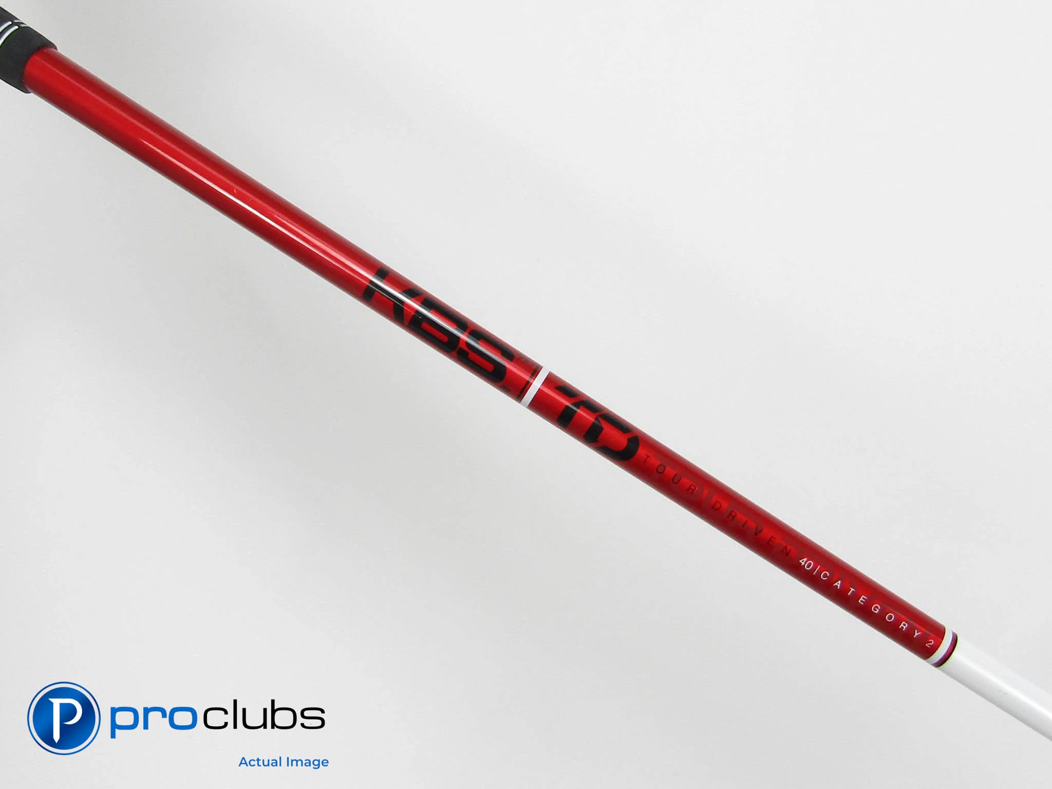 KBS TD 40 Category 2 Regular Flex Driver Shaft Pull Out .335" Tip #505004
