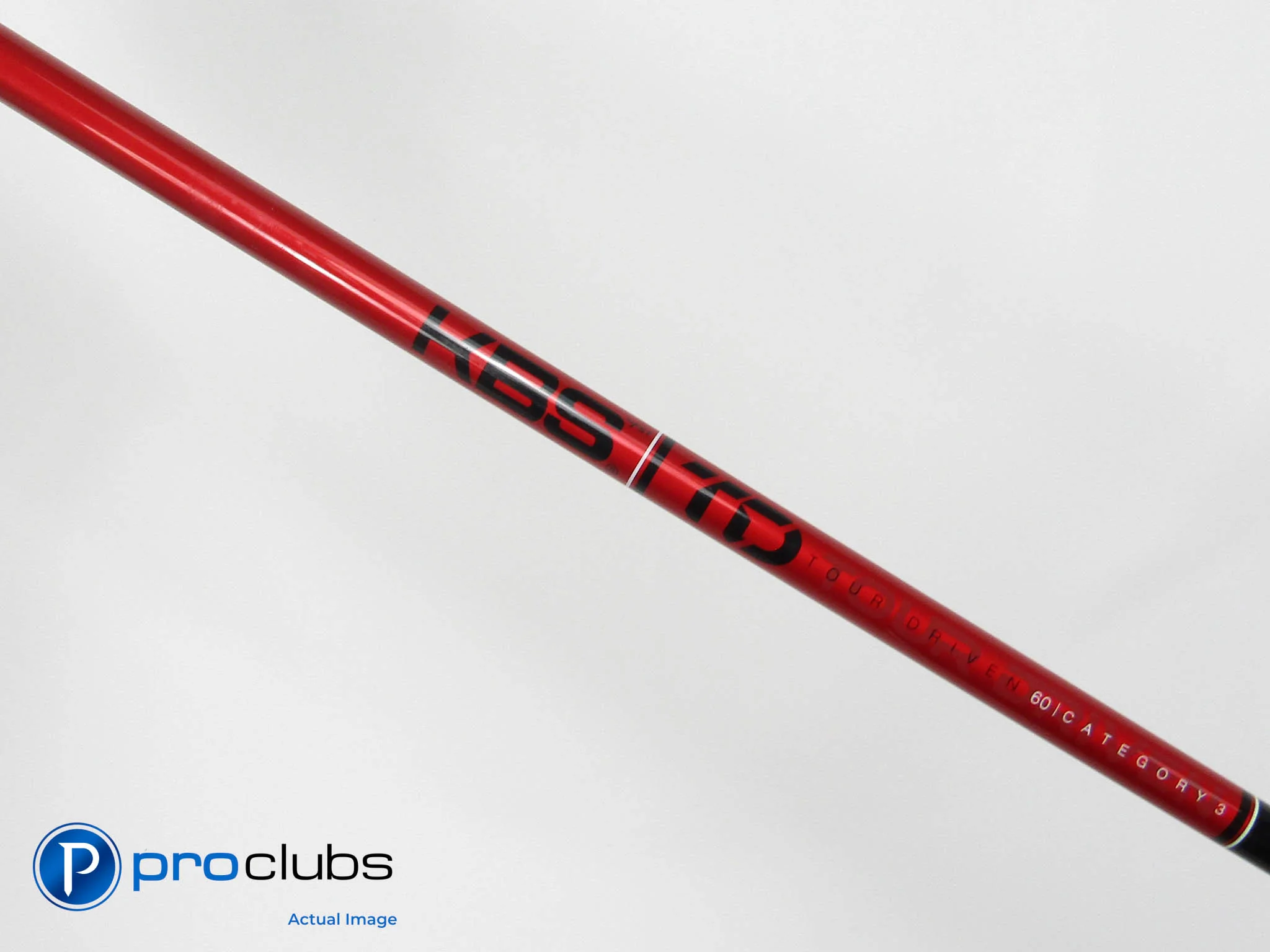 KBS TD 60 Category 3 Stiff 43" Driver Shaft w/ TaylorMade Tip #512267