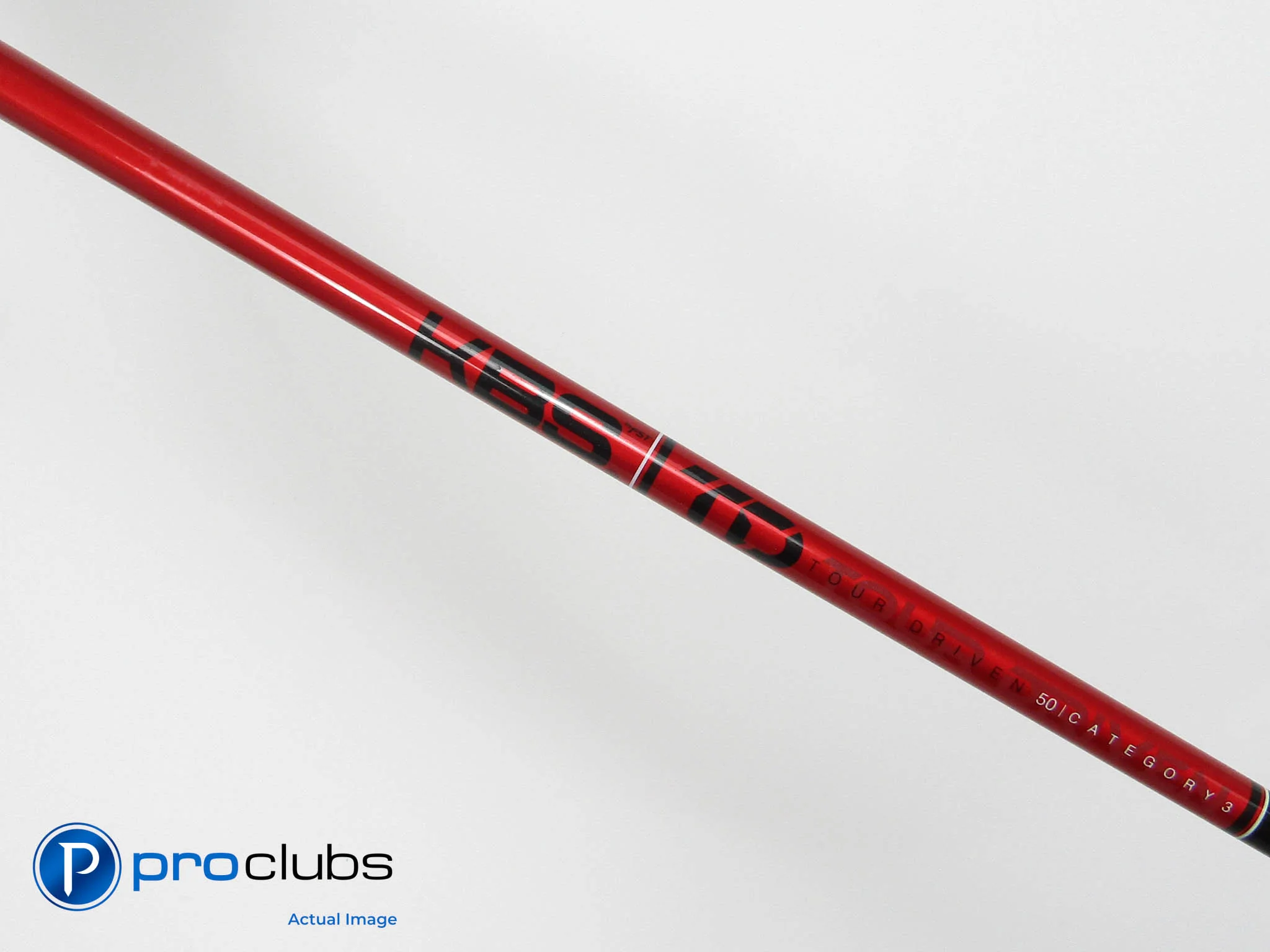 KBS TD 50 Category 3 Stiff Flex 43.75" Driver Shaft w/ TaylorMade Tip #512270