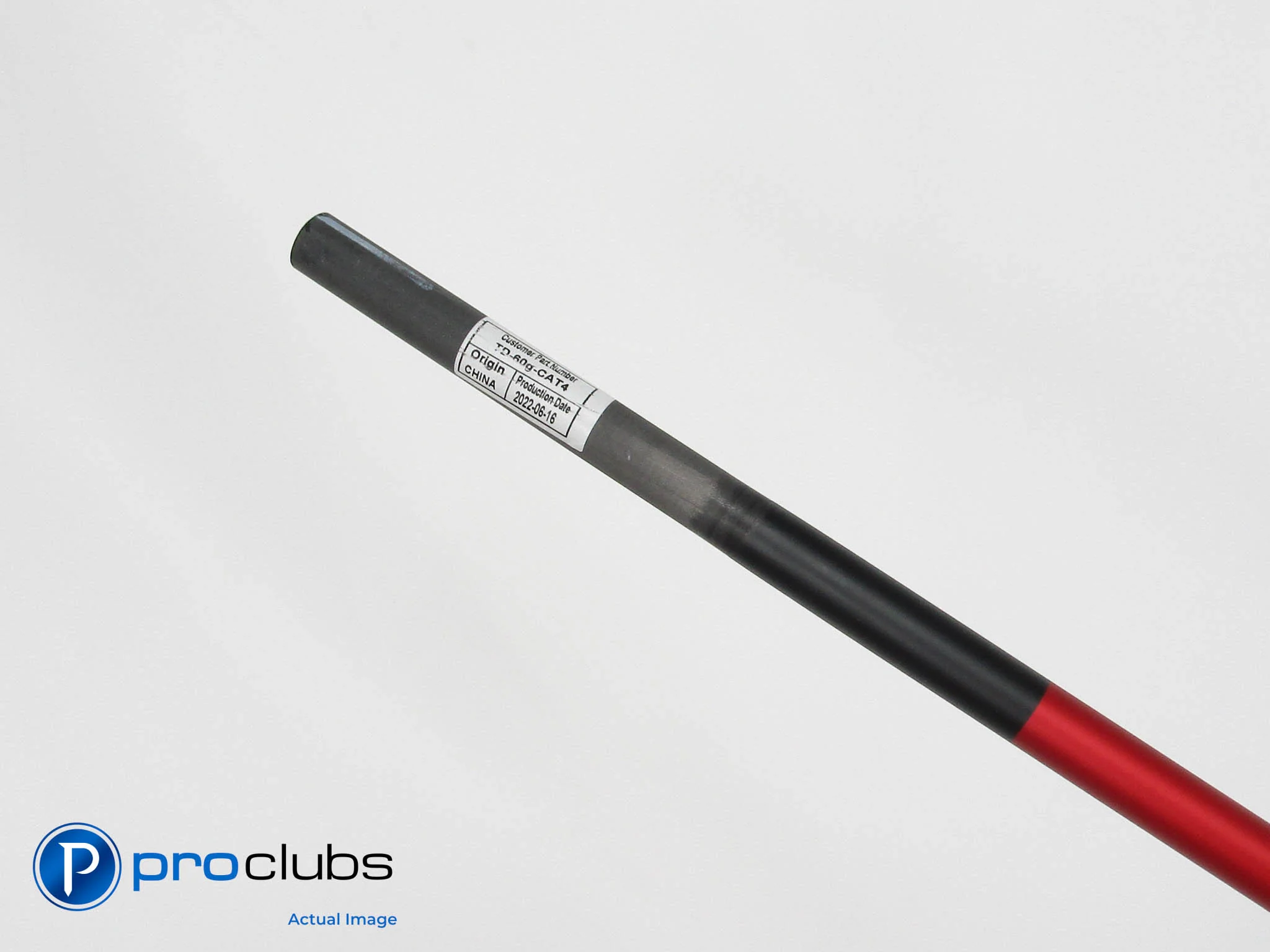 KBS TD 60 Category 4 X Flex 43.5" Driver Shaft w/ TaylorMade Tip #512279 - Image 2