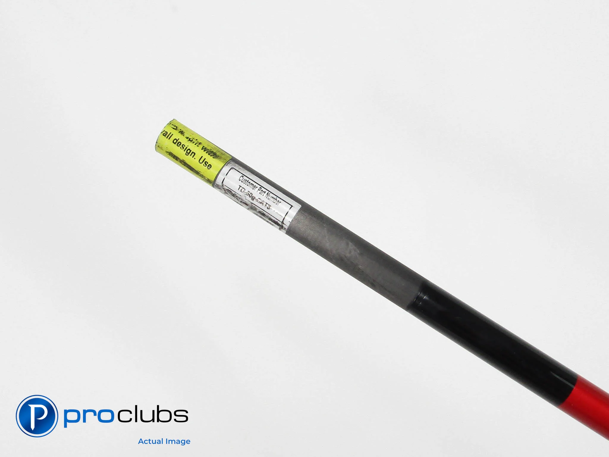 KBS TD 50 Category 3 Stiff Flex 43.75" Driver Shaft w/ TaylorMade Tip #512262 - Image 2