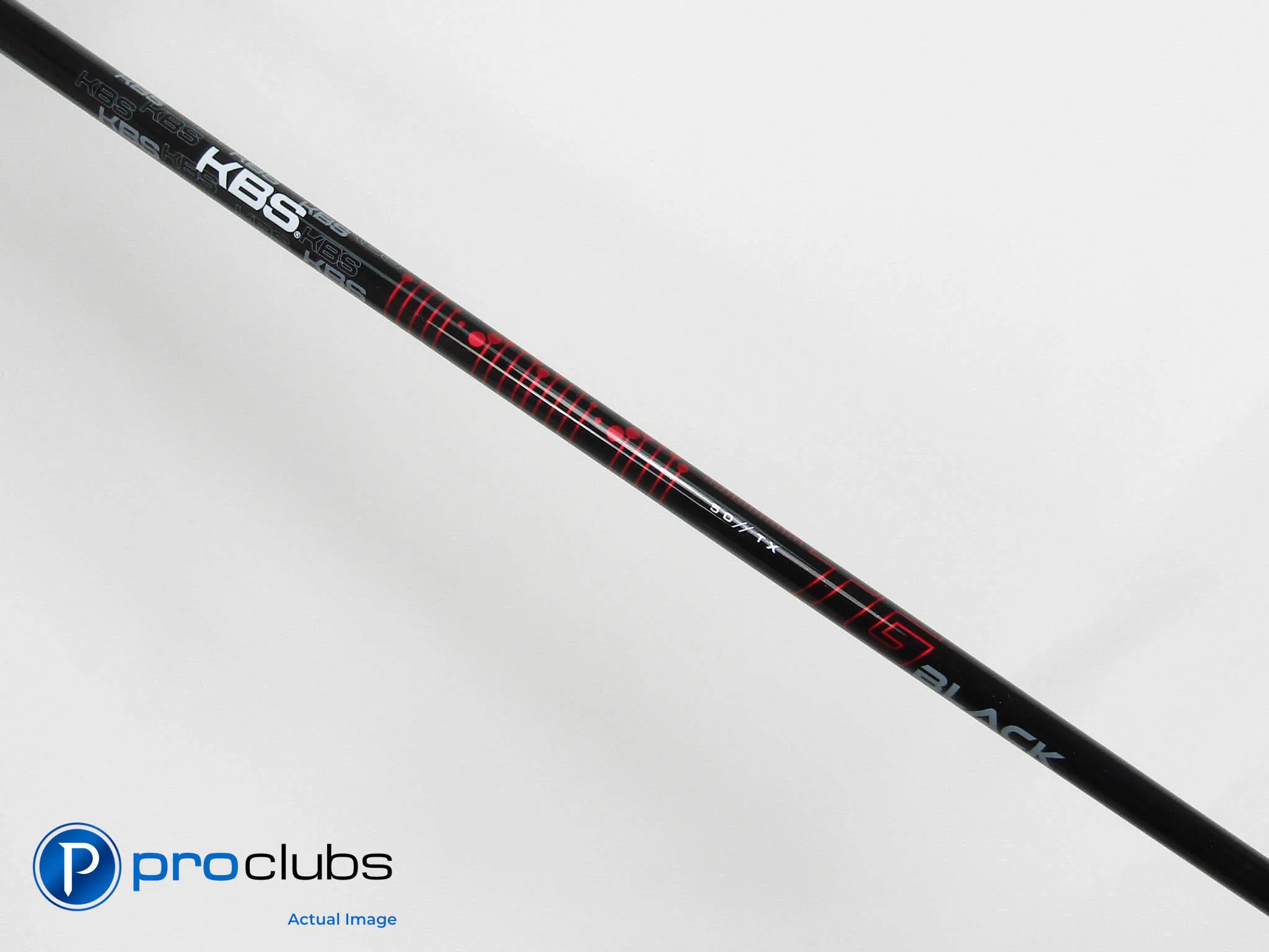 KBS TG Black 50 TX Driver Shaft Pull Out .335" Tip #503083