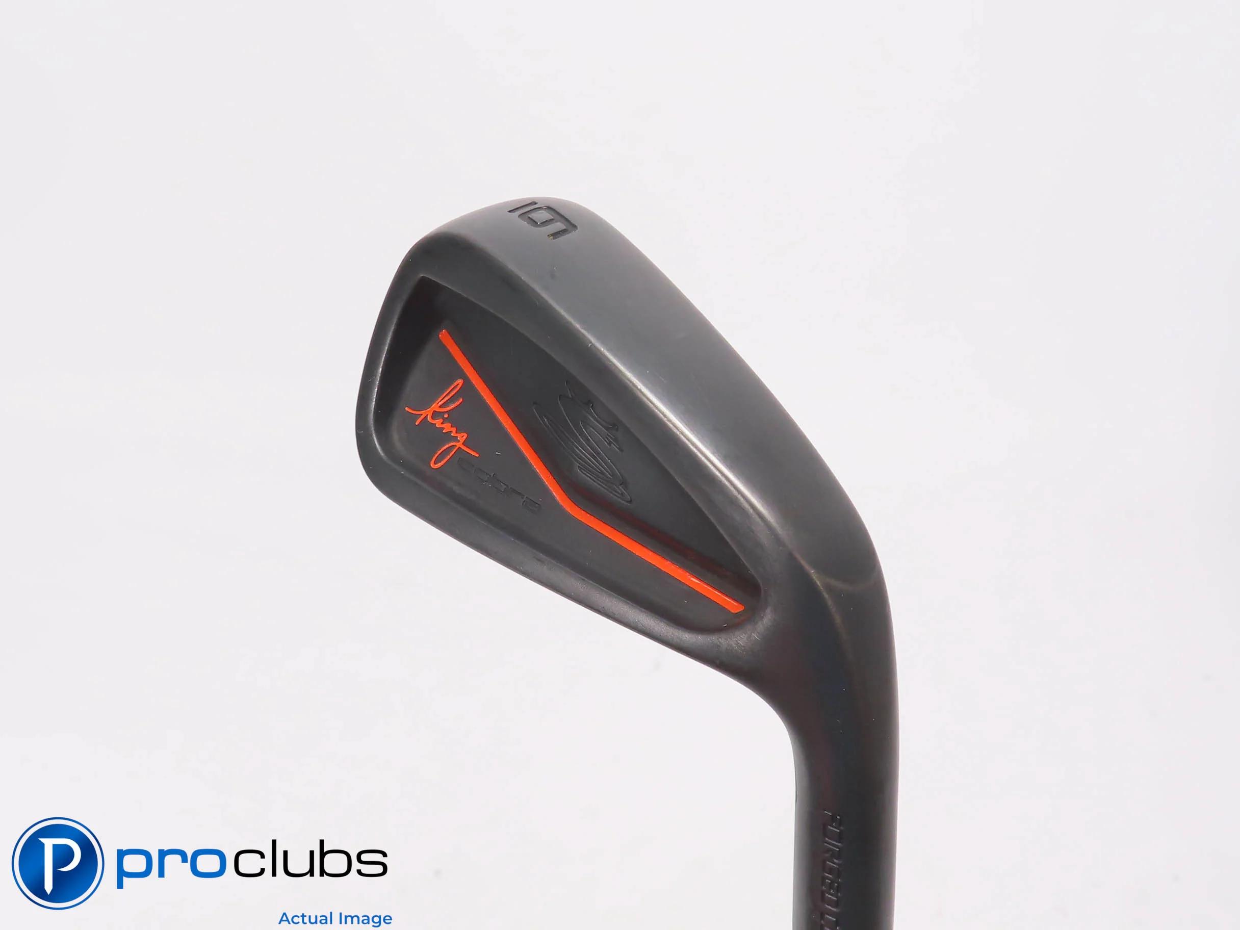 Nice! King Cobra Forged CB 6 Iron - Dynamic Gold TI X100 X-Flex Steel - 508297