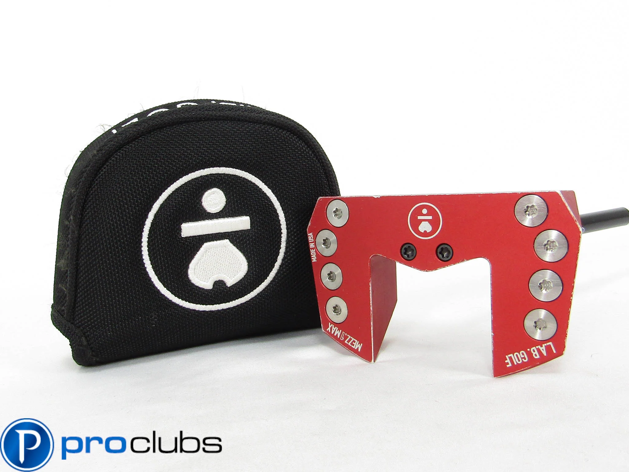 LAB GOLF MEZZ.1 MAX 69* LIE RED PUTTER 35" ACCRA BLACK SHAFT w/HEADCOVER 438146