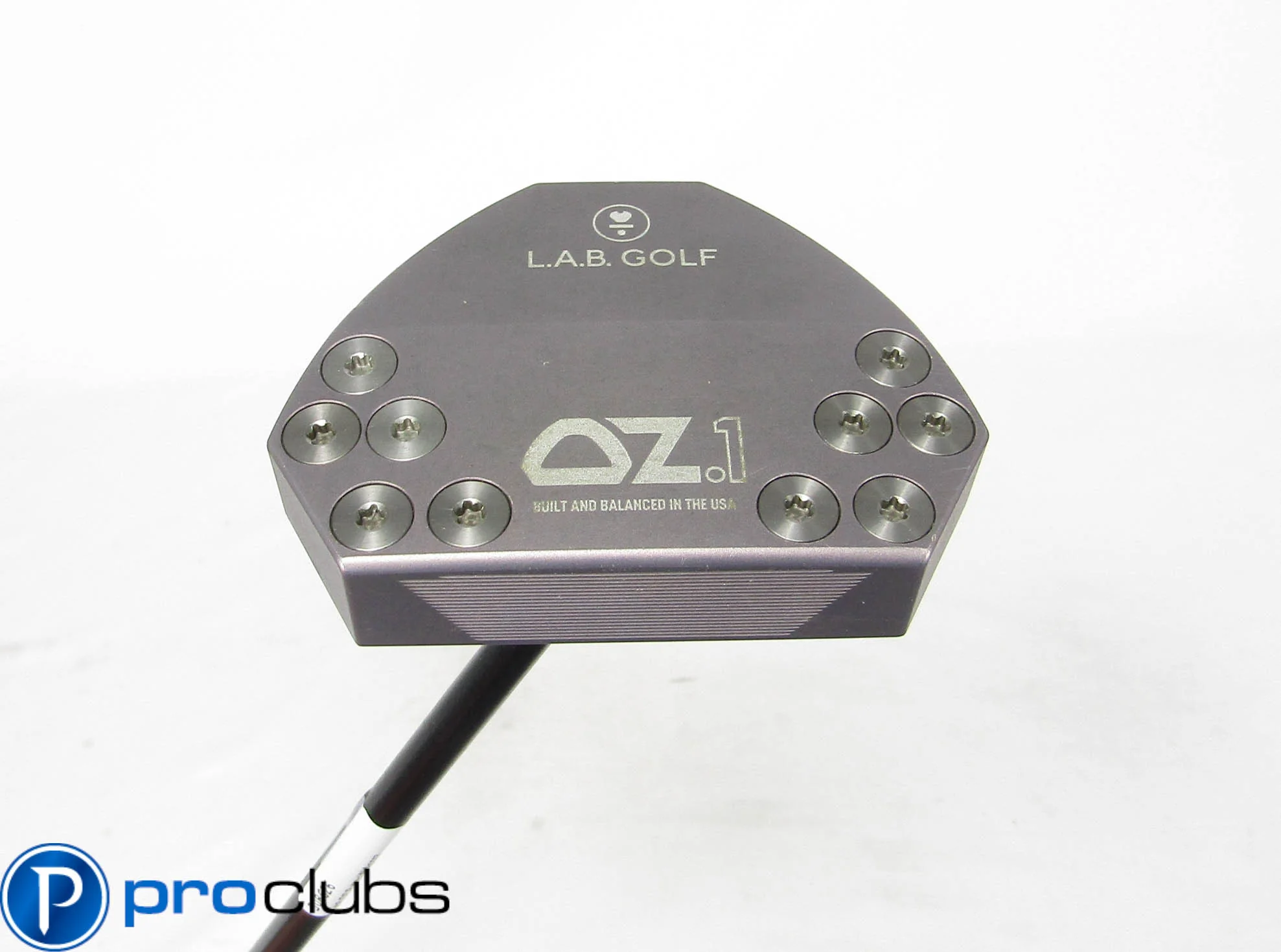 LAB GOLF OZ.1 COUNTERBALANCE (67* LIE) PUTTER 37" ACCRA BLACK SHAFT #508626