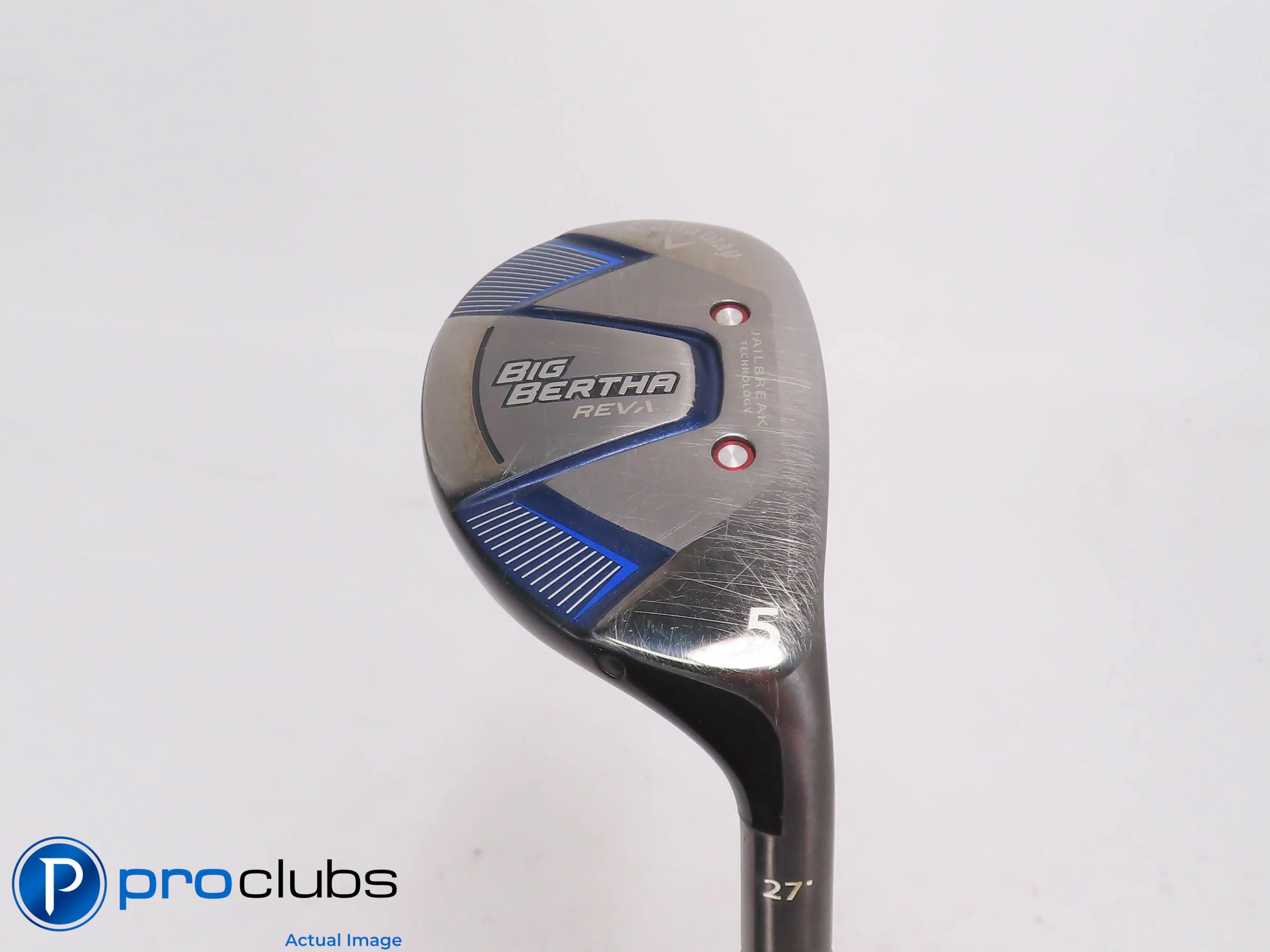 Ladies Callaway Big Bertha REVA 27* 5 Hybrid - RCH 45 Ladies Flex 509435