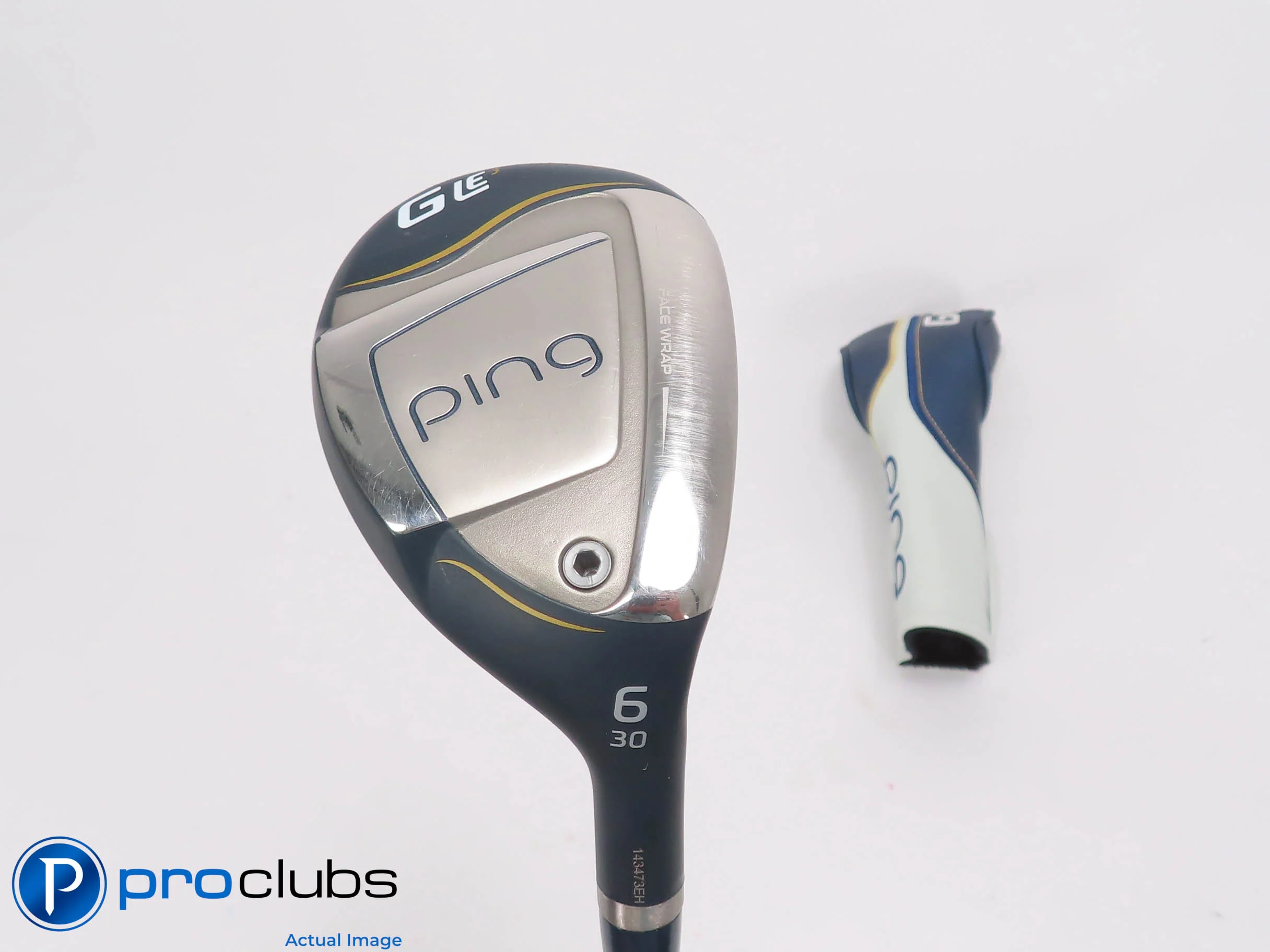 Ladies Ping GLE3 30* 6 Hybrid w/HC - PING ULT-250 Ladies Flex - 511018