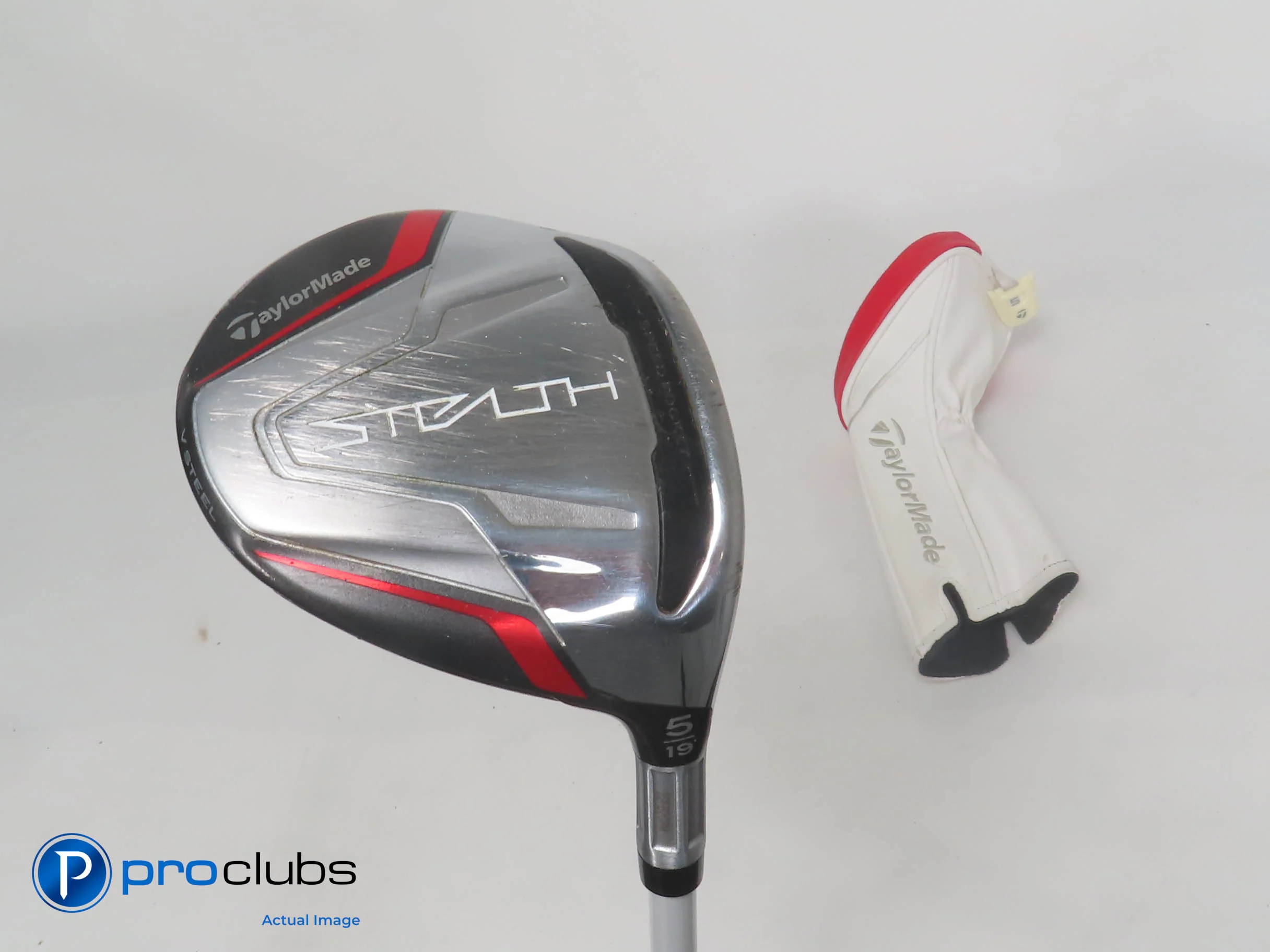 Ladies TaylorMade Stealth 19* 5 Wood w/HC- Aldila Ascent 45g Ladies Flex 383543