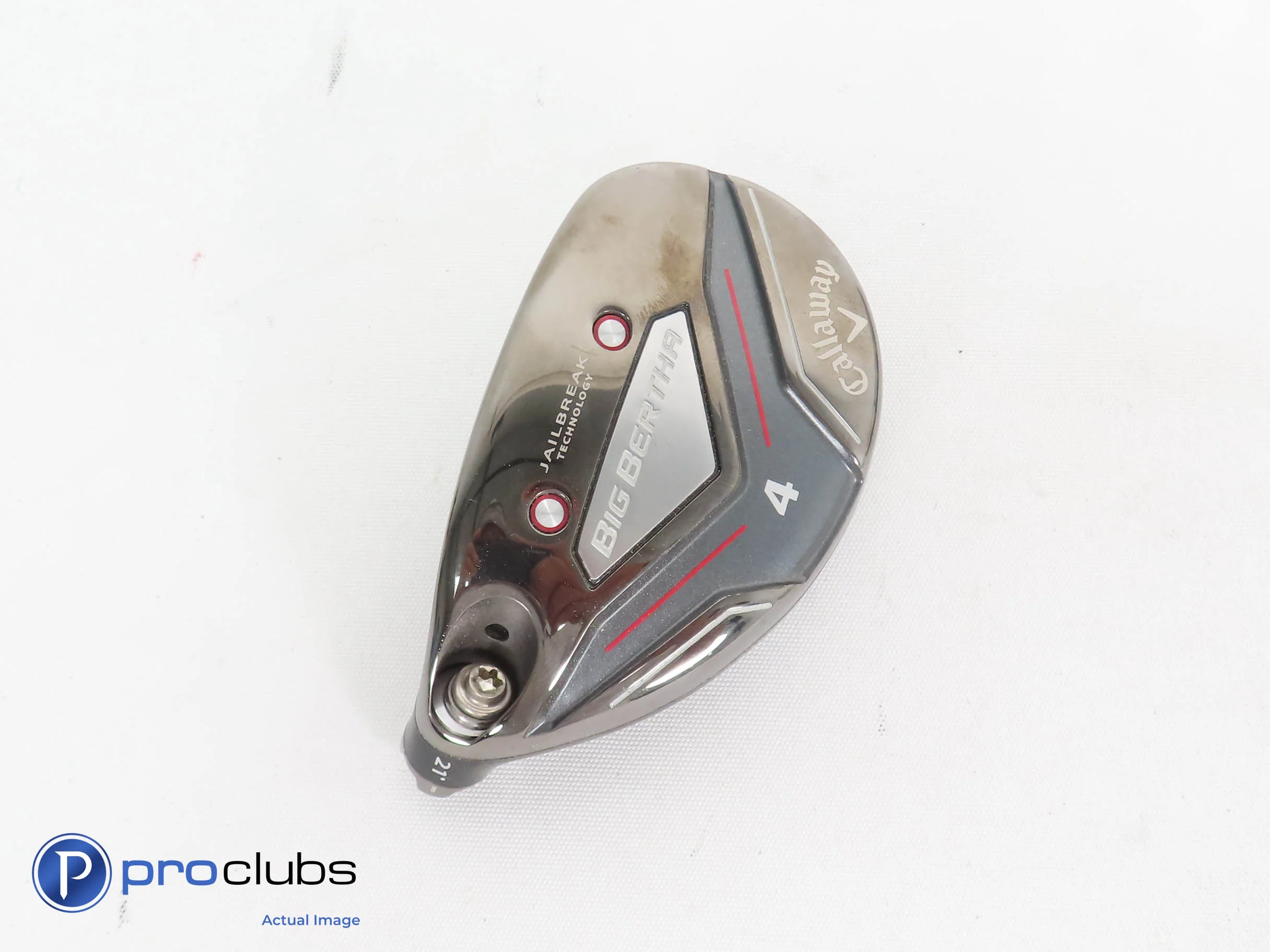 Left Handed Callaway 19' Big Bertha 21* 4 Hybrid - Head Only L/H - 254942