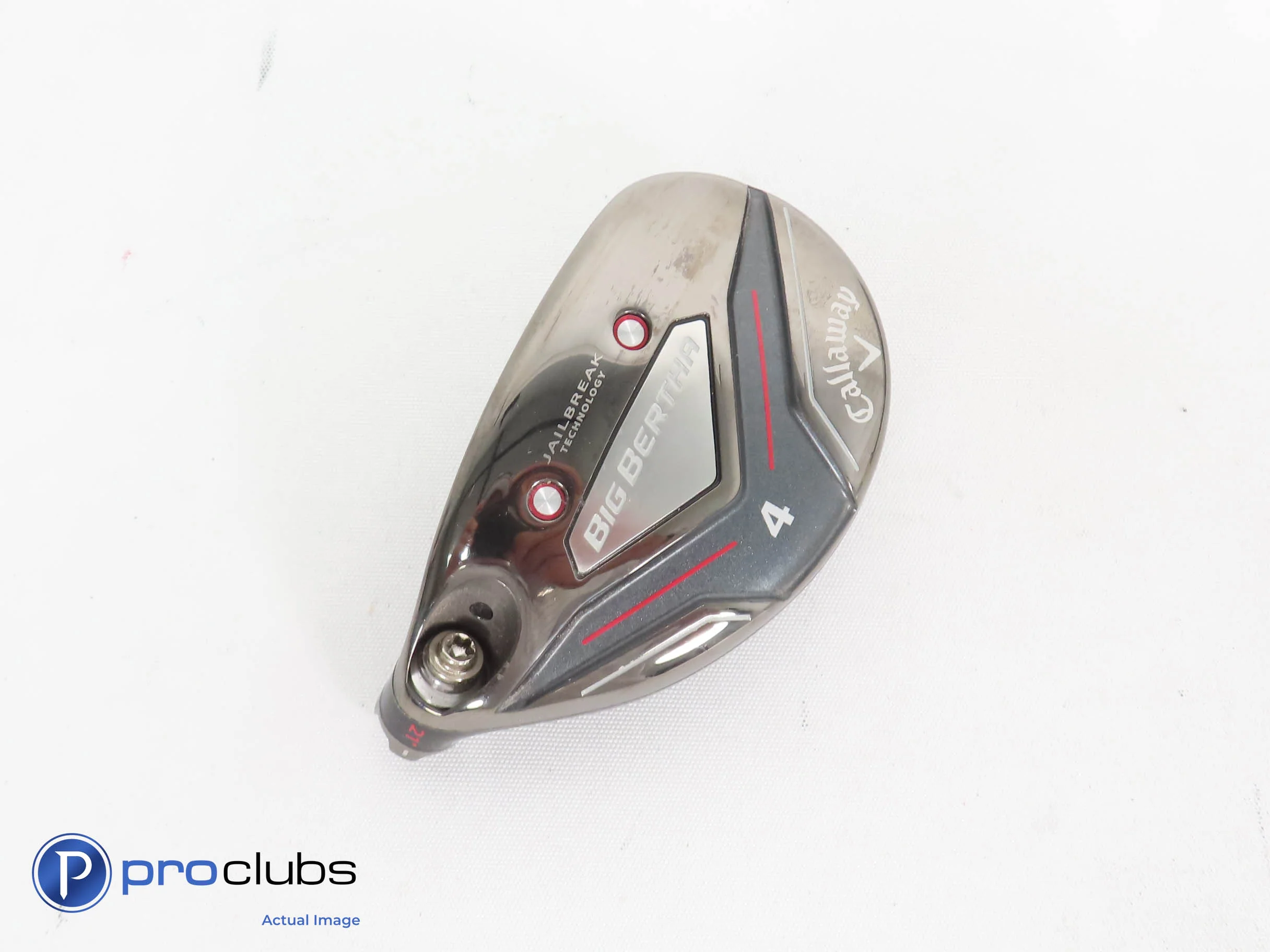 Left Handed Callaway 19' Big Bertha 21* 4 Hybrid - Head Only L/H - 277655