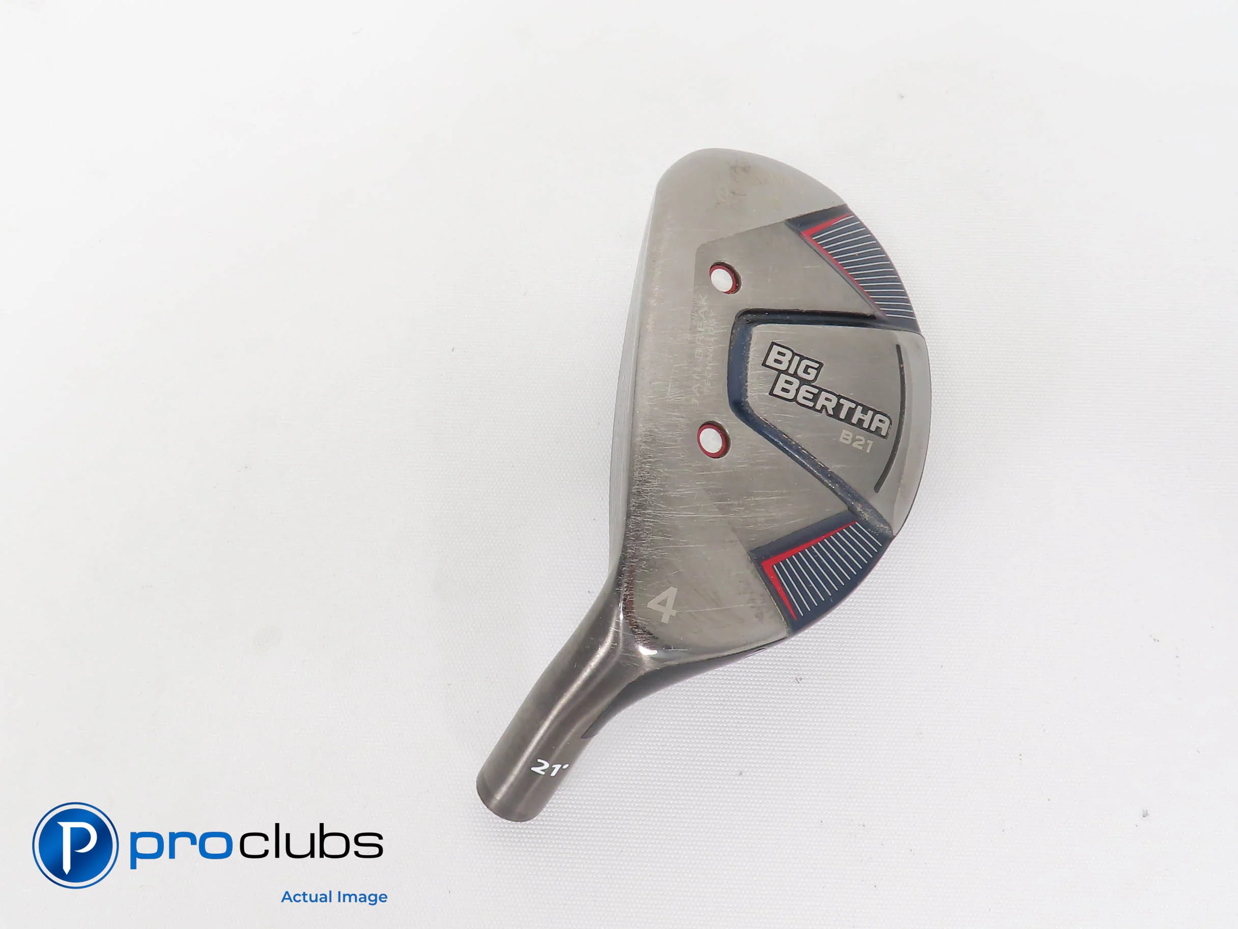 Left Handed Callaway Big Bertha B21 21* 4 Hybrid - Head Only - 310899