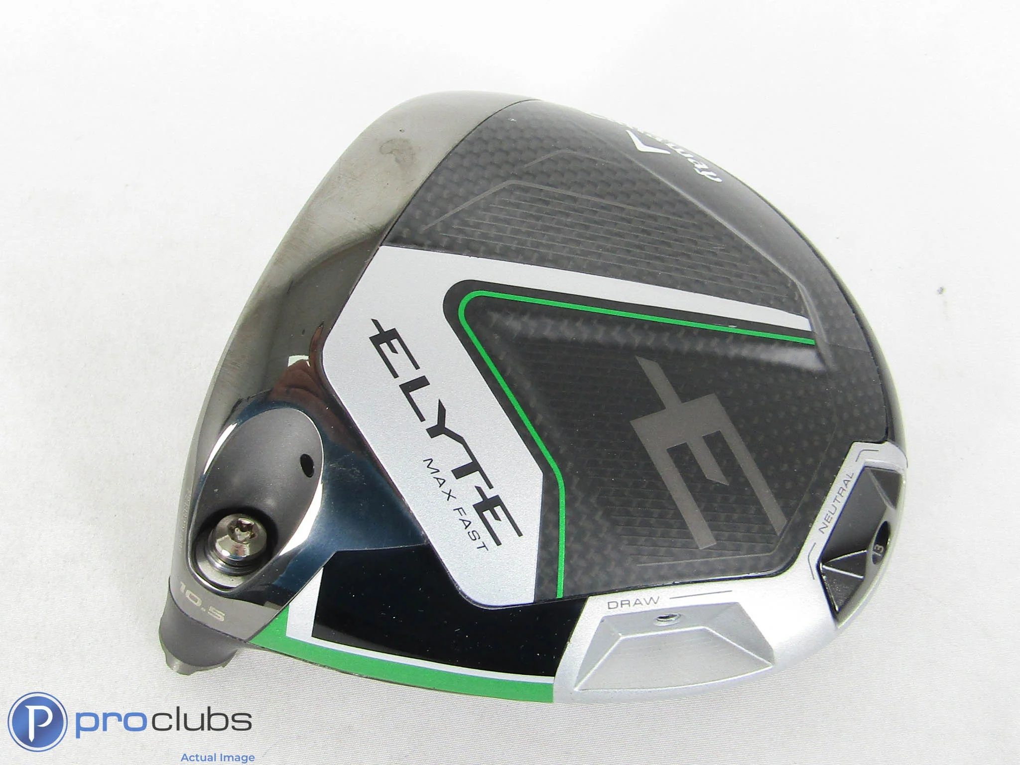 Left Handed! Callaway ELYTE MAX FAST 10.5* Driver - Head Only - 468175