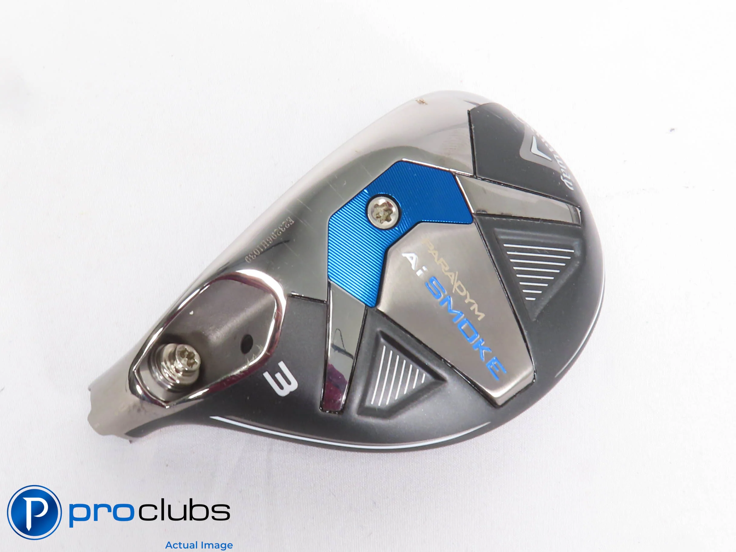 Left Handed Callaway PARADYM Ai Smoke 18* 3 Hybrid - Head Only - 432311