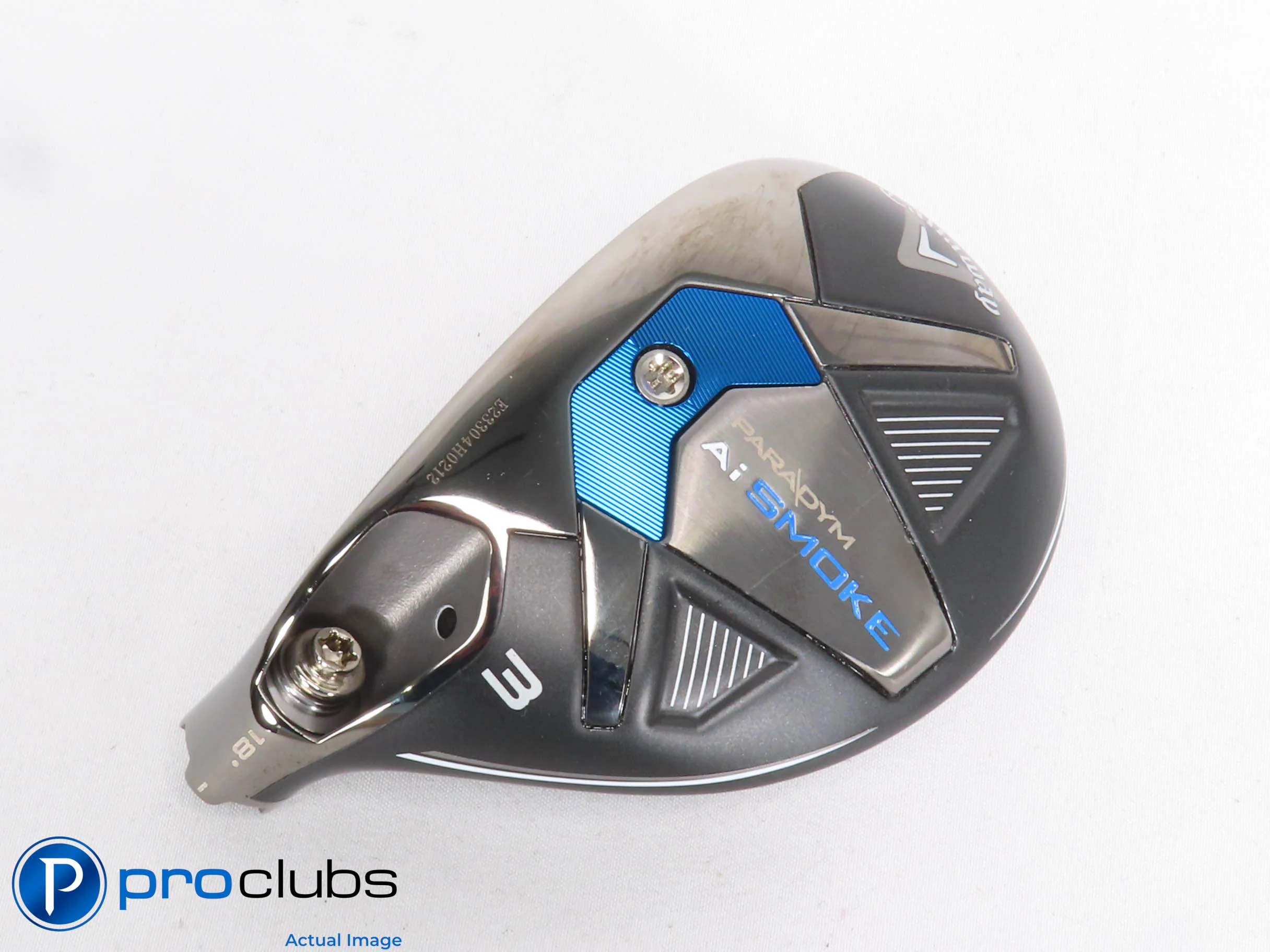 Left Handed Callaway PARADYM Ai Smoke 18* 3 Hybrid - Head Only - L/H - 429131