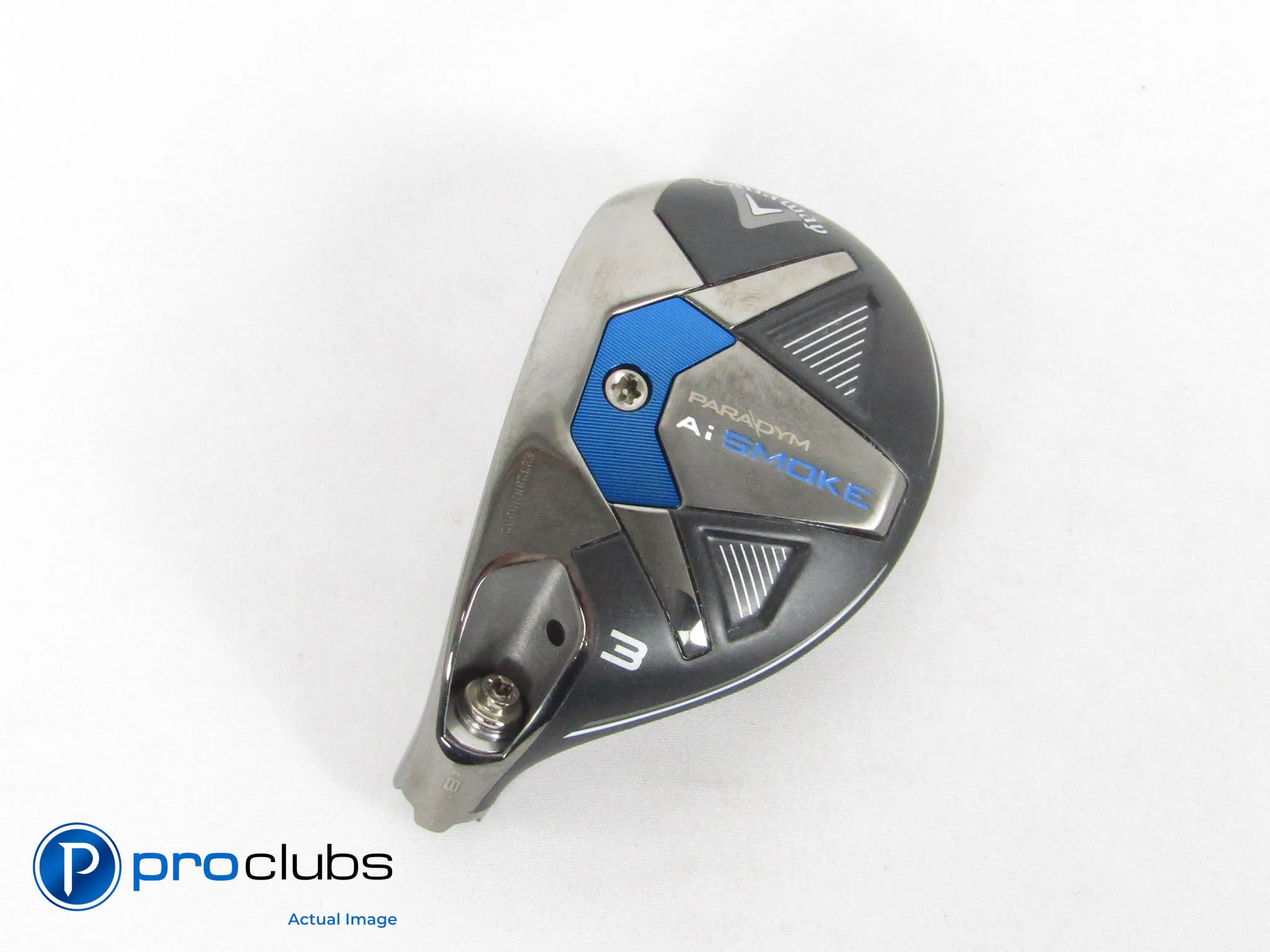 Left-Handed Callaway Paradym Ai Smoke HL 18* 3 Hybrid - Head Only - 430180