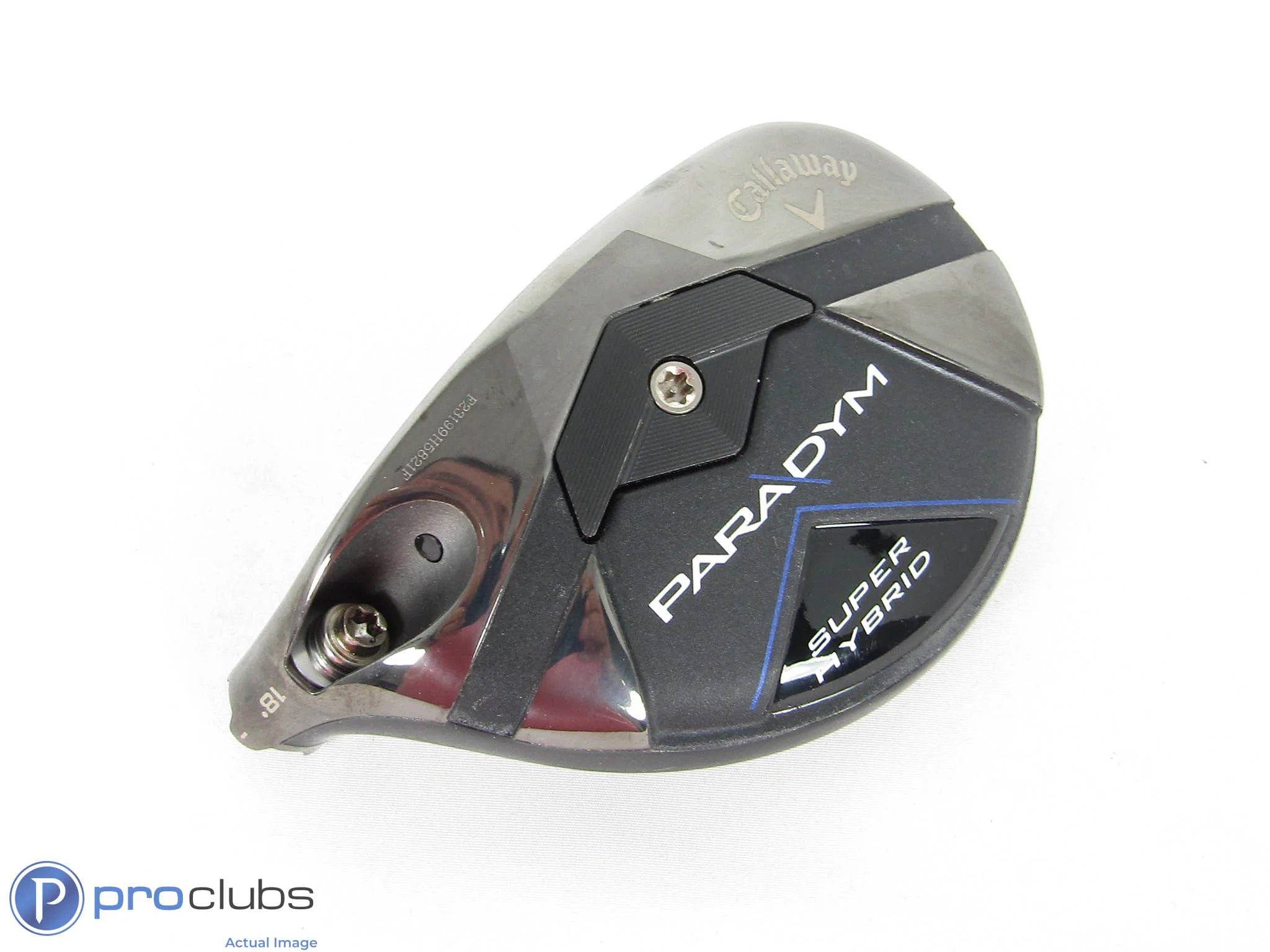 Left Handed! Callaway Paradym Super Hybrid 18* 3 Hybrid - Head Only - 429431