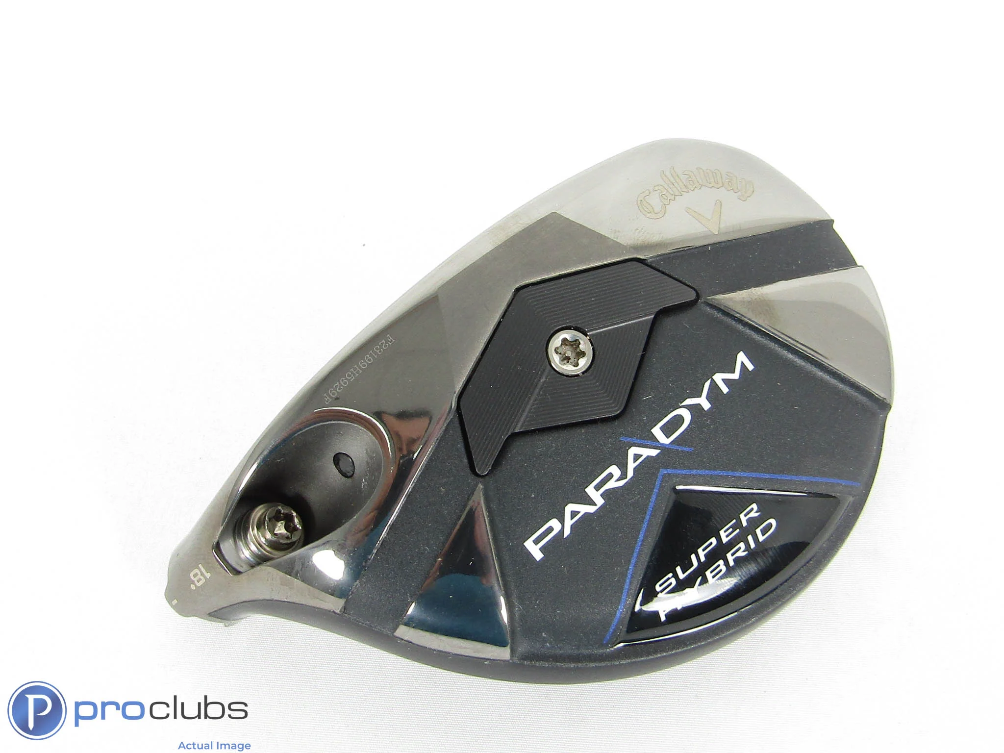 Left Handed! Callaway Paradym Super Hybrid 18* 3 Hybrid - Head Only - 430920