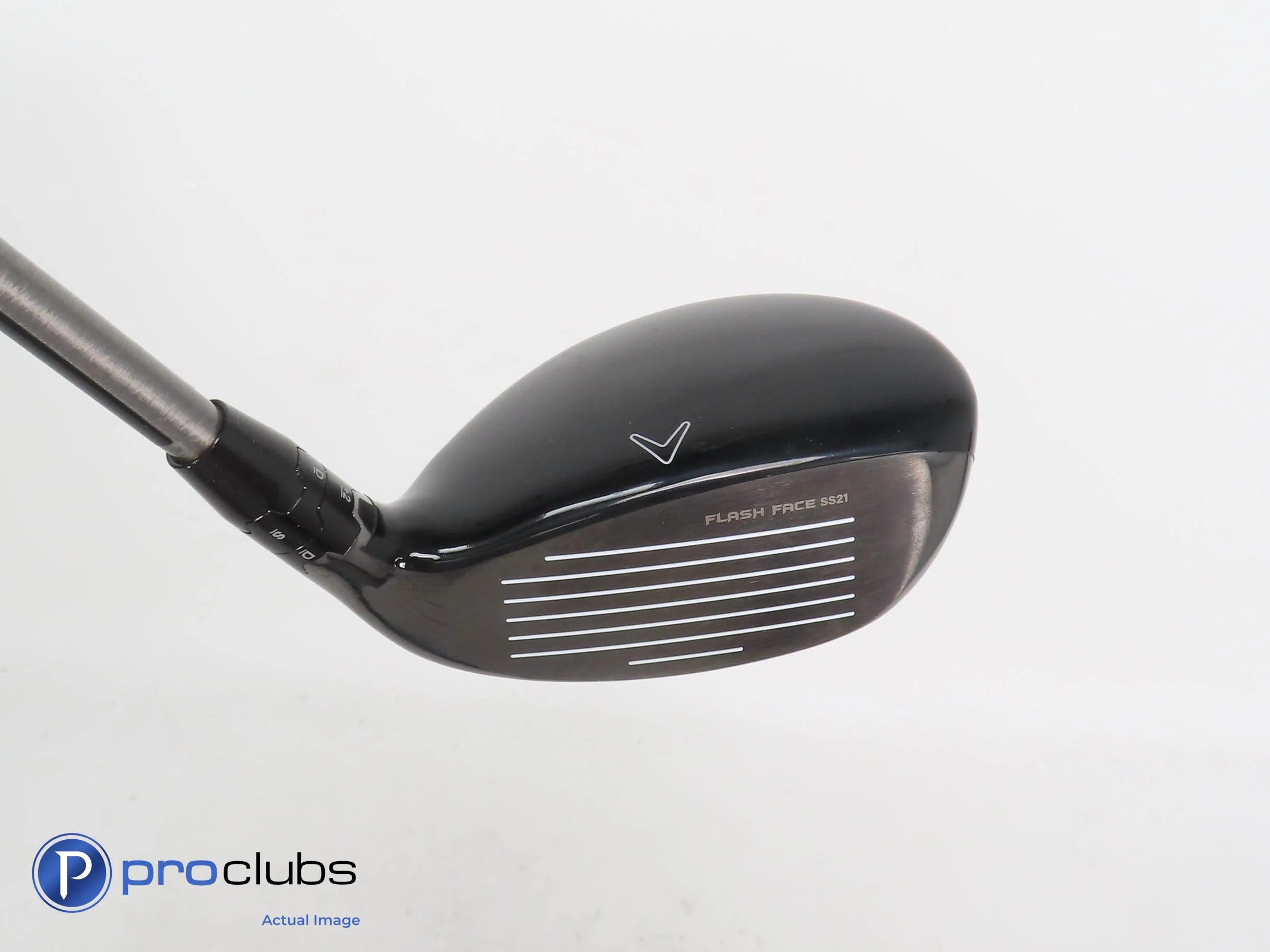 Left Handed Callaway Super Hybrid 21* 4 Hybrid - SteelFiber fc75 Regular 367107 - Image 2