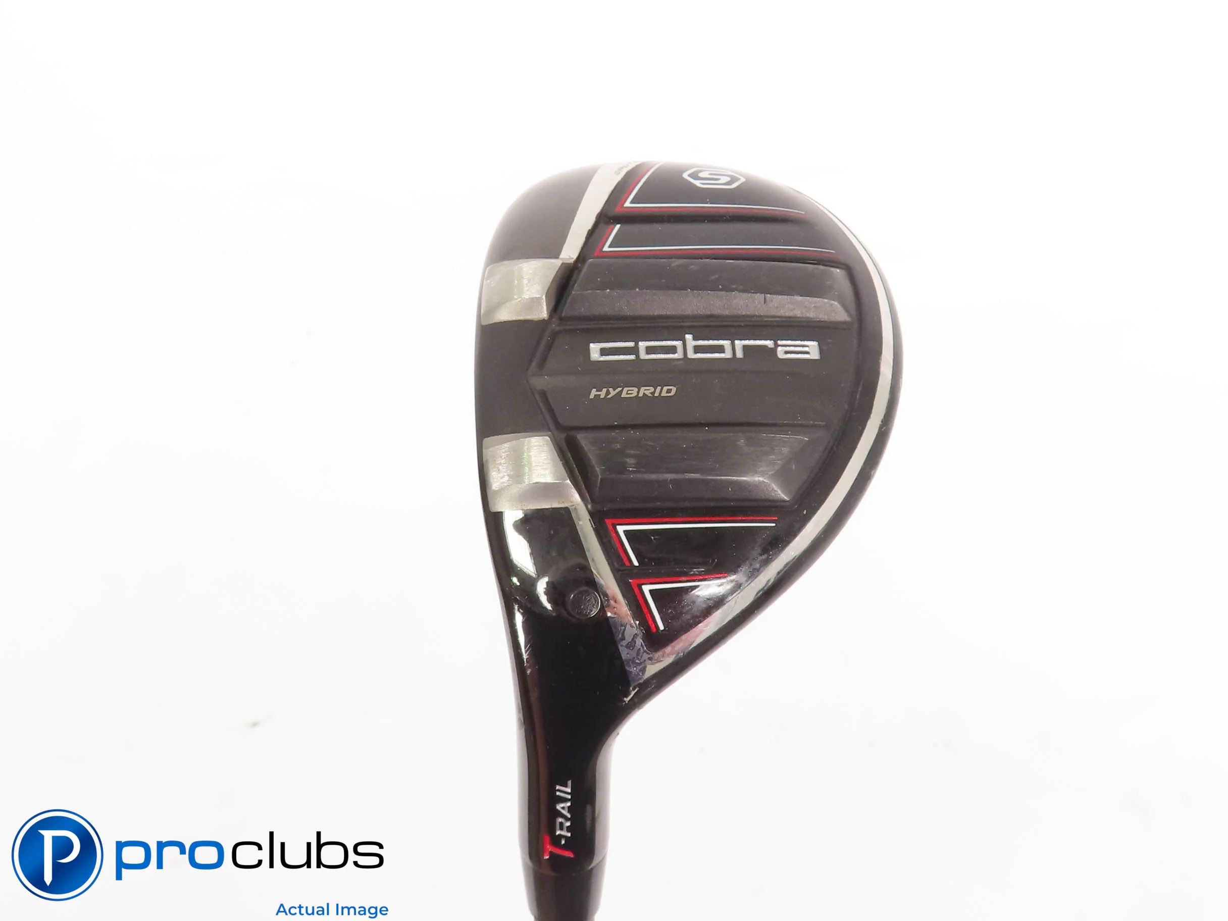 Left Handed Cobra 2023 T-Rail 4 Hybrid - Cobra Ultralite 50g Regular #441323