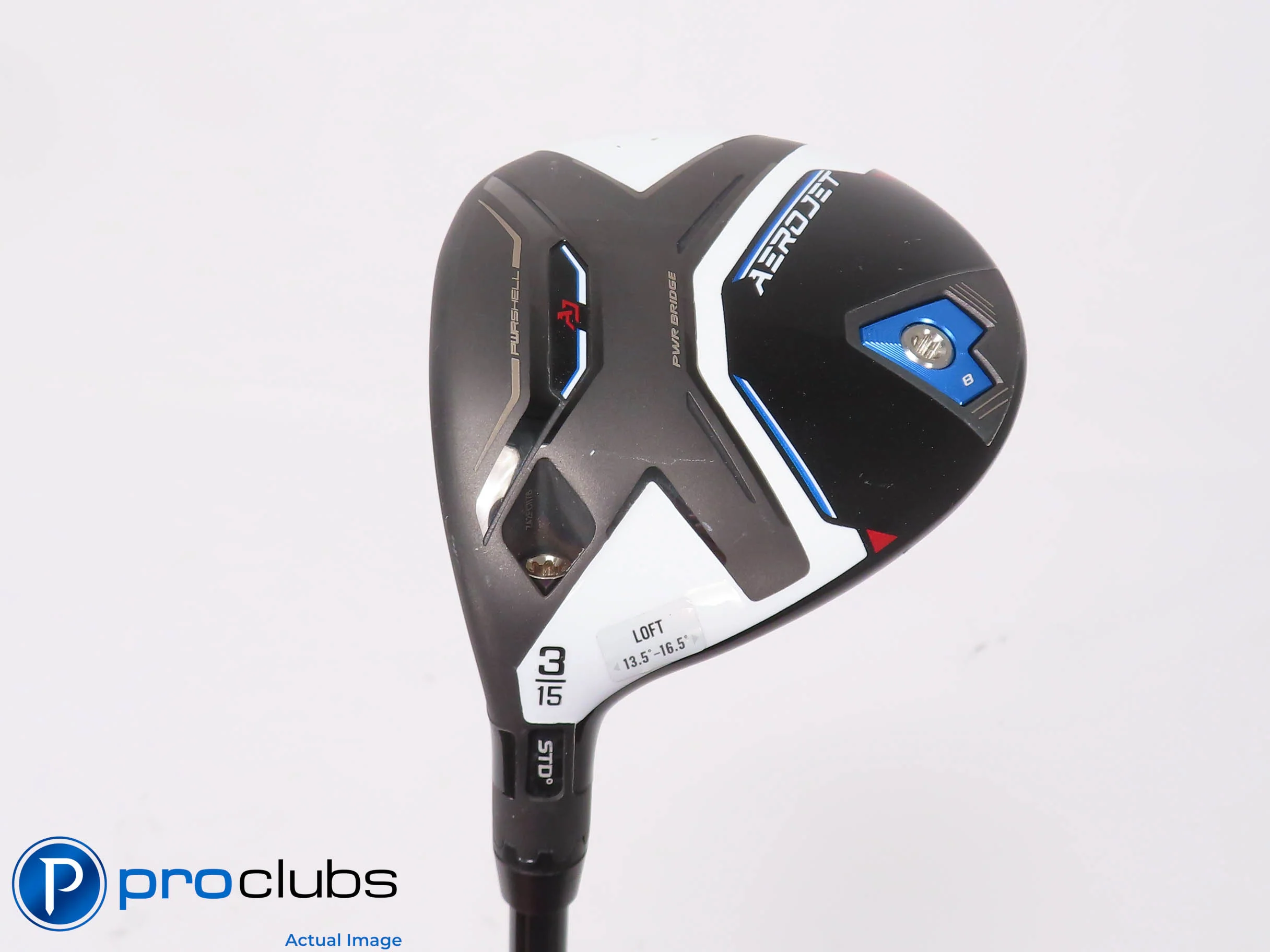 Left Handed Cobra AEROJET 15* 3 WOOD - Kai'li Blue 60 Regular Flex 452282