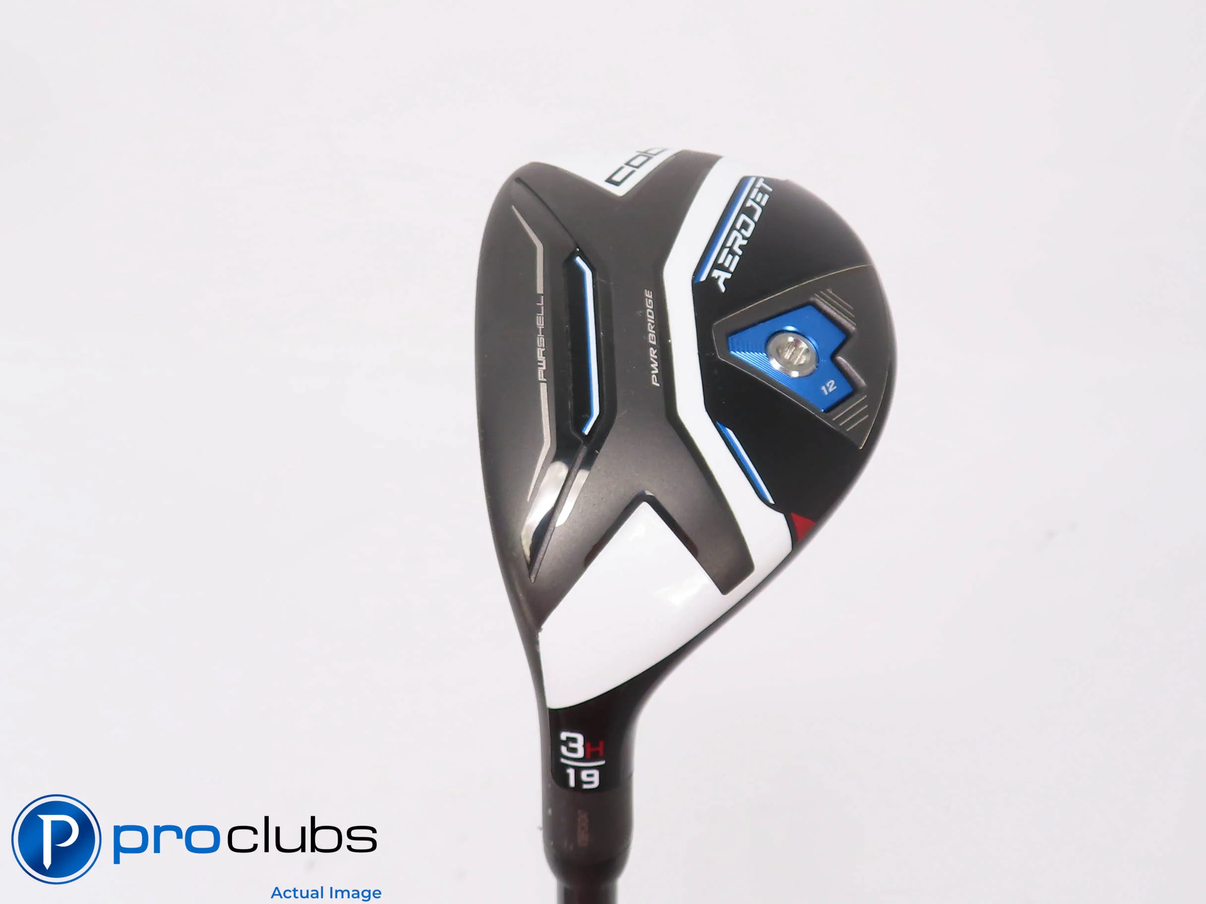 Left Handed Cobra AEROJET 19* 3 HYBRID - Riptide 80g 5.5 Regular Flex 451167