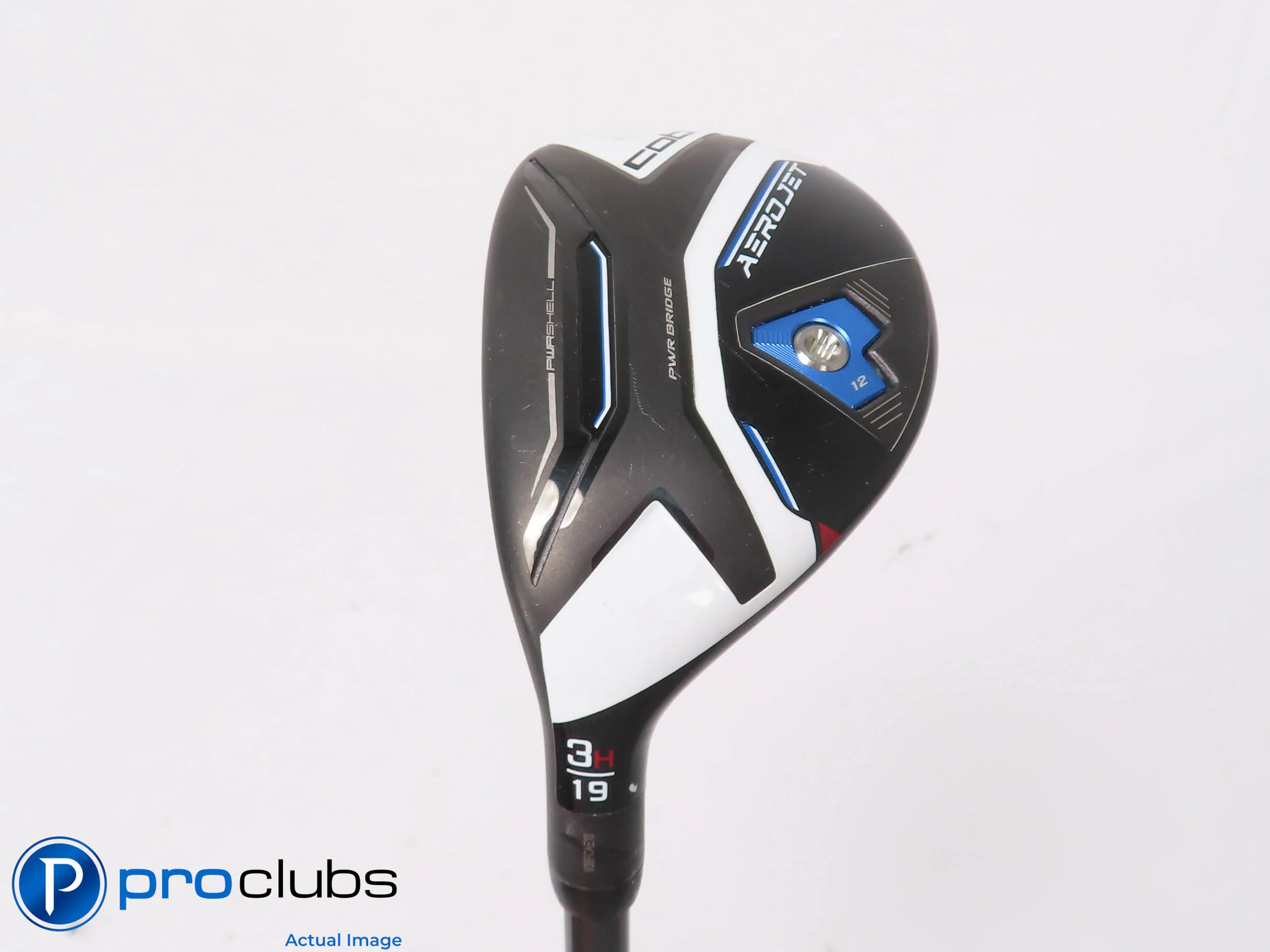 Left Handed Cobra AEROJET 19* 3 HYBRID - Riptide 80g 5.5 Regular Flex 451169