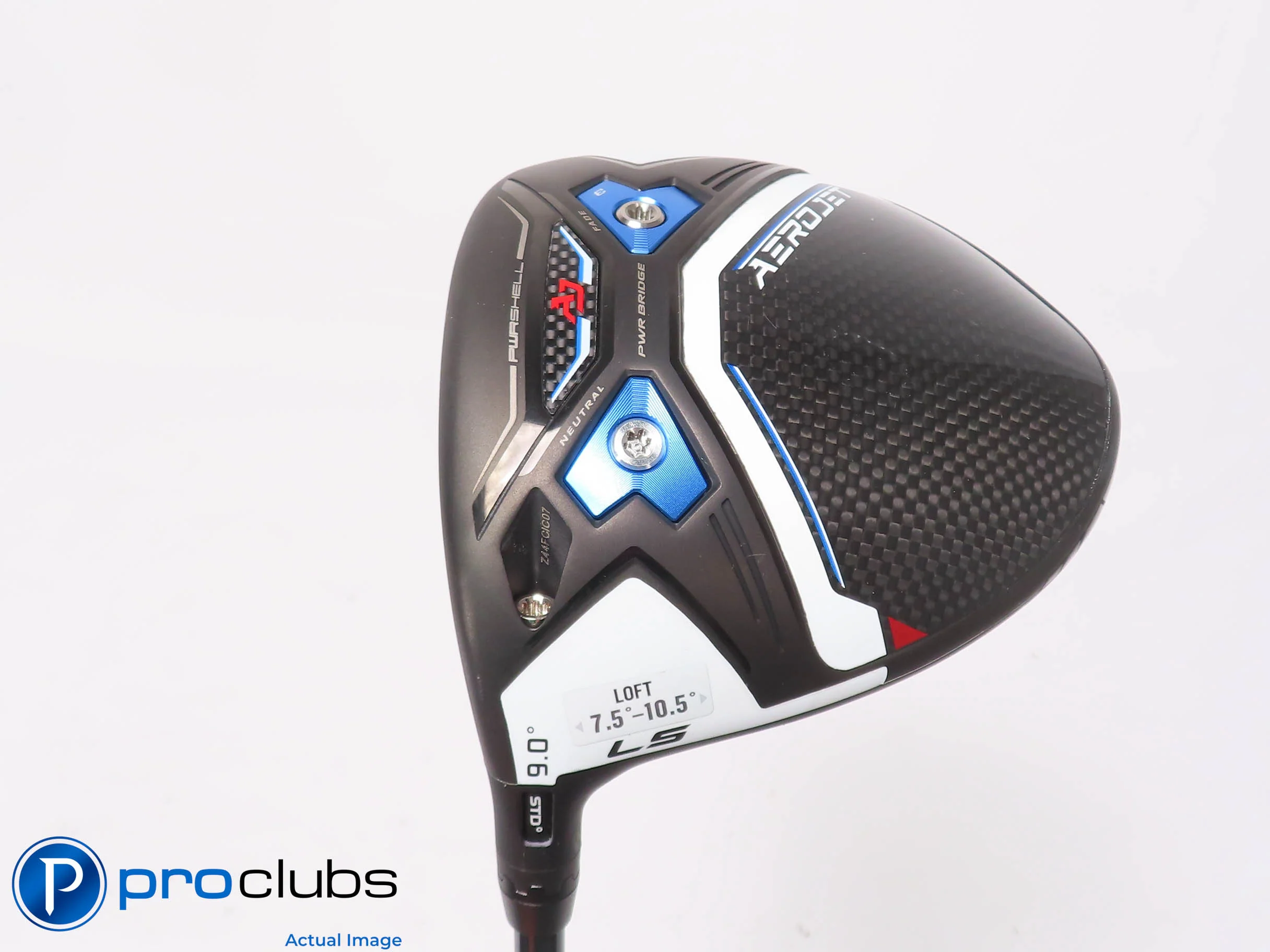 Left Handed Cobra AEROJET LS 9* DRIVER - UST LINQ White 6F4 Stiff Flex 452524