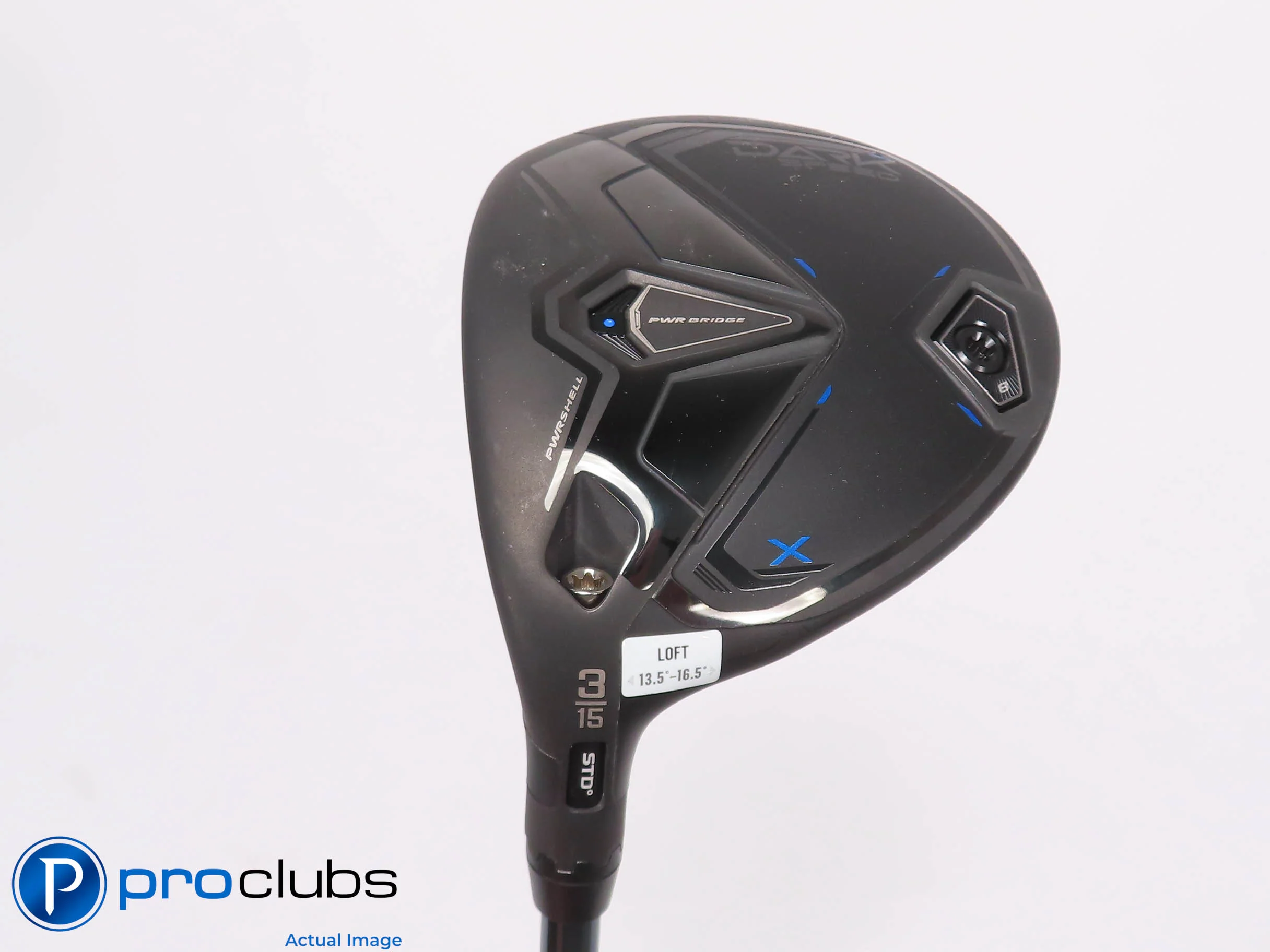 Left Handed Cobra DARKSPEED X 15* 3 Wood - UST LINQ Red 5F4 Stiff Flex - 456090