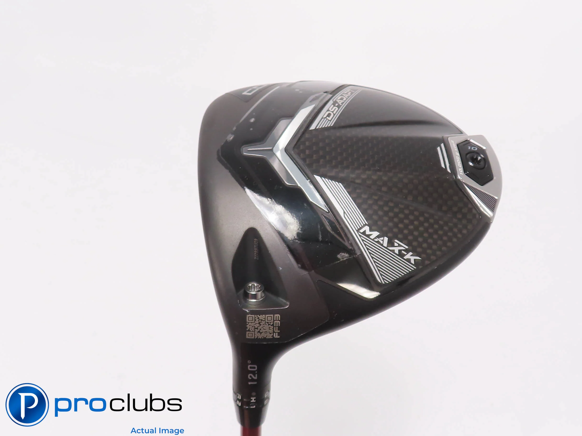 Left Handed Cobra DS-ADAPT MAX-D 12* Driver - Denali Red 50g 6.0 Stiff - 476177