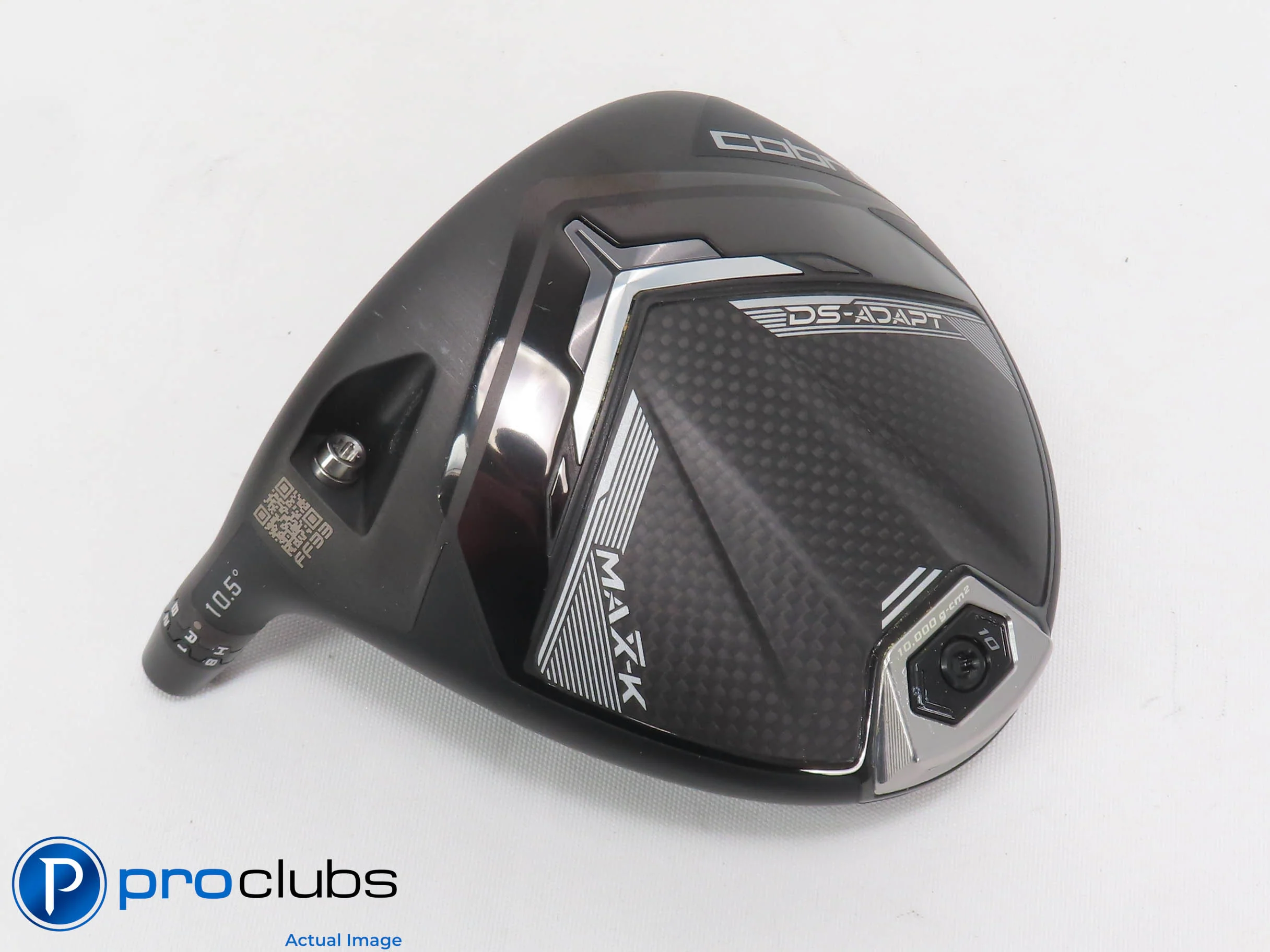 Left Handed Cobra DS-Adapt MAX-K 10.5* Driver - Head Only - w/Adapter - 473722