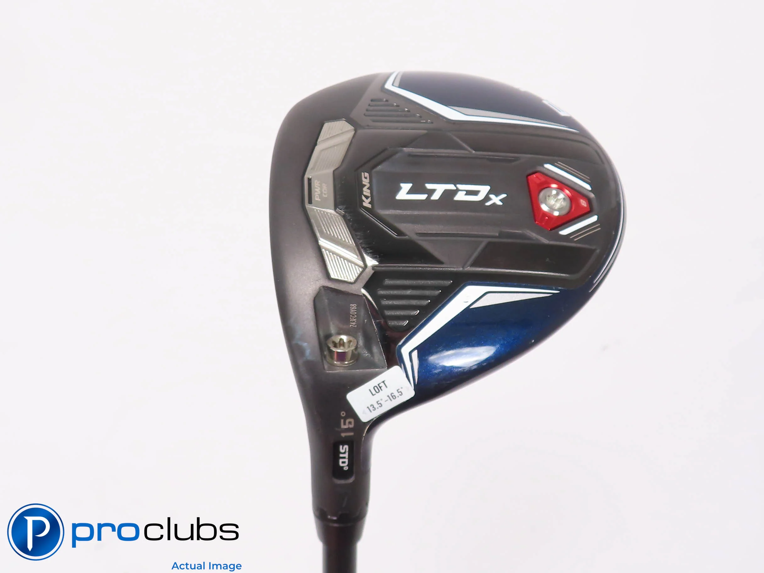 Left Handed Cobra LTDx 15* 3 WOOD Peacoat - Helium Black 5F4 Stiff Flex 452250
