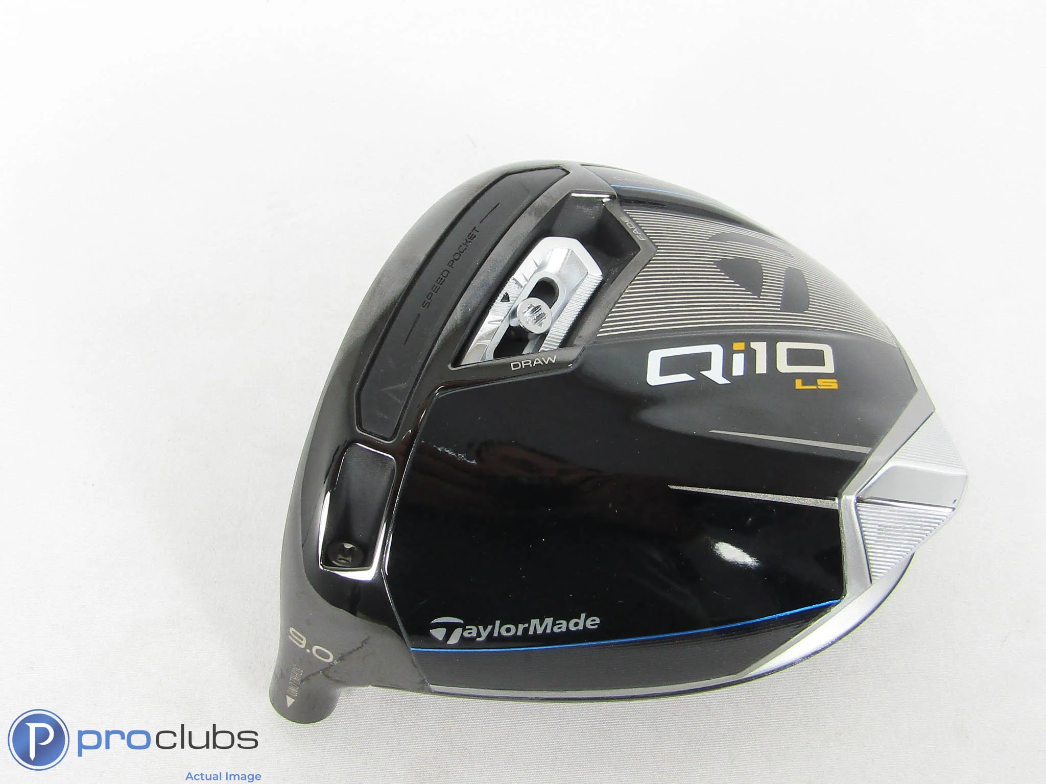 Left Handed! TaylorMade Qi10 LS 9* Driver - Head Only - 450914