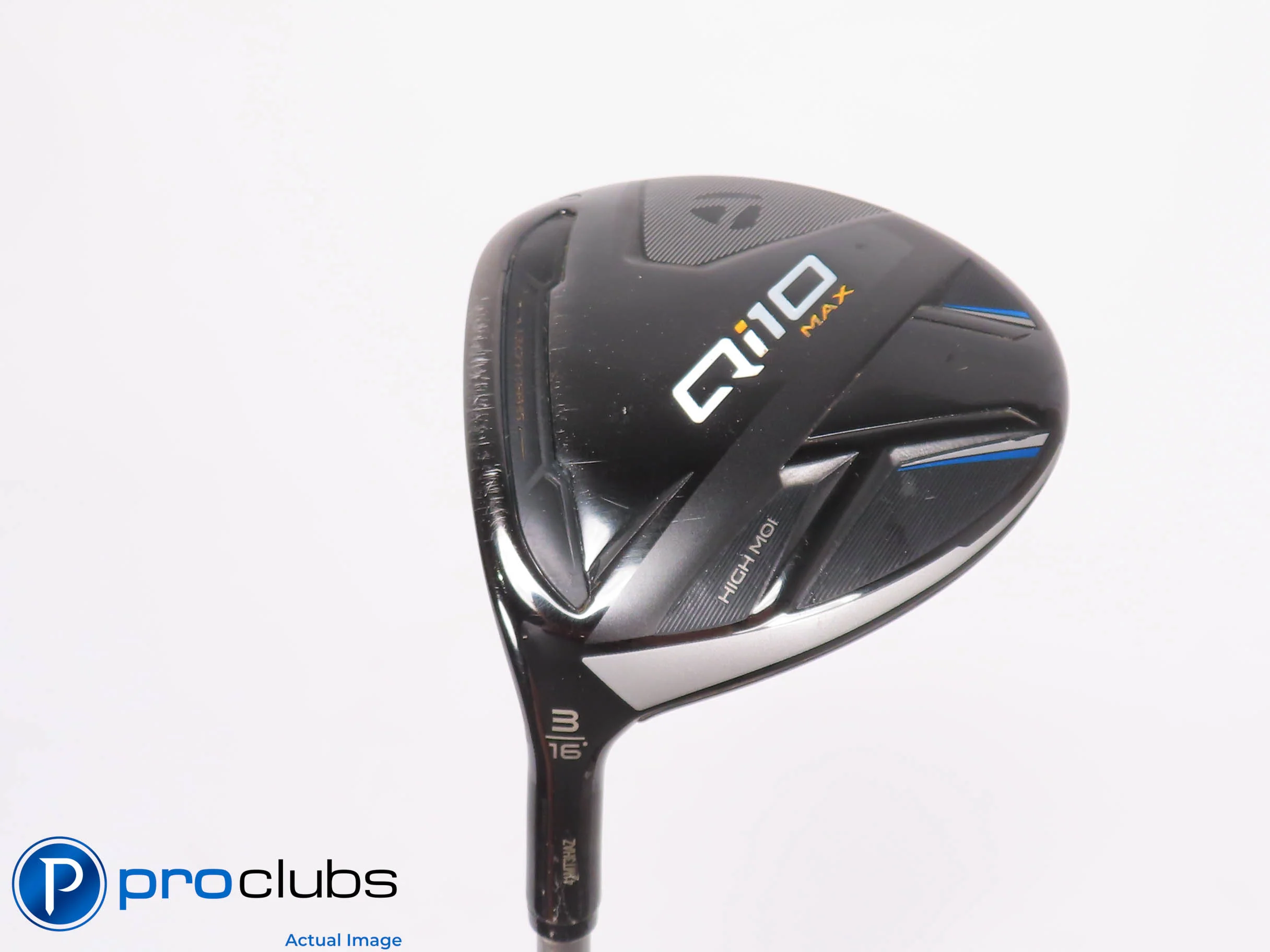 Left Handed TaylorMade Qi10 MAX 16* 3 WOOD - Speeder NX 50 Regular Flex 454987