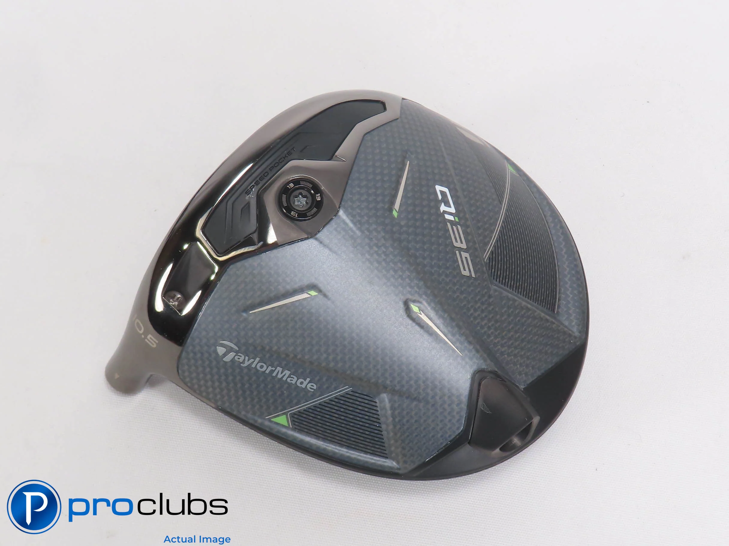 Nice Left Handed TaylorMade Qi35 10.5* Driver - Head Only - 501634