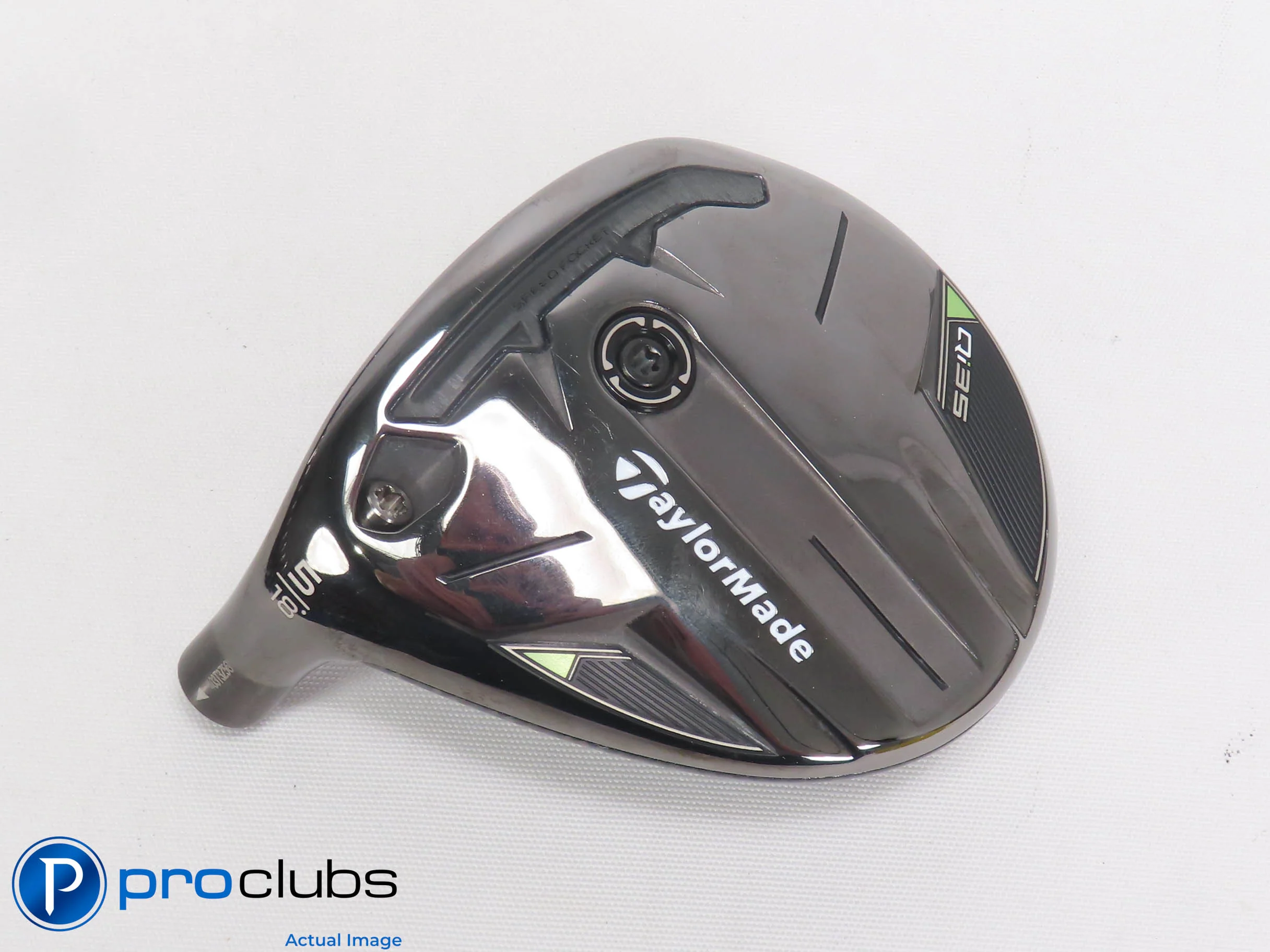 Excellent! Left Handed TaylorMade Qi35 18* 5 Wood - Head Only - 500849